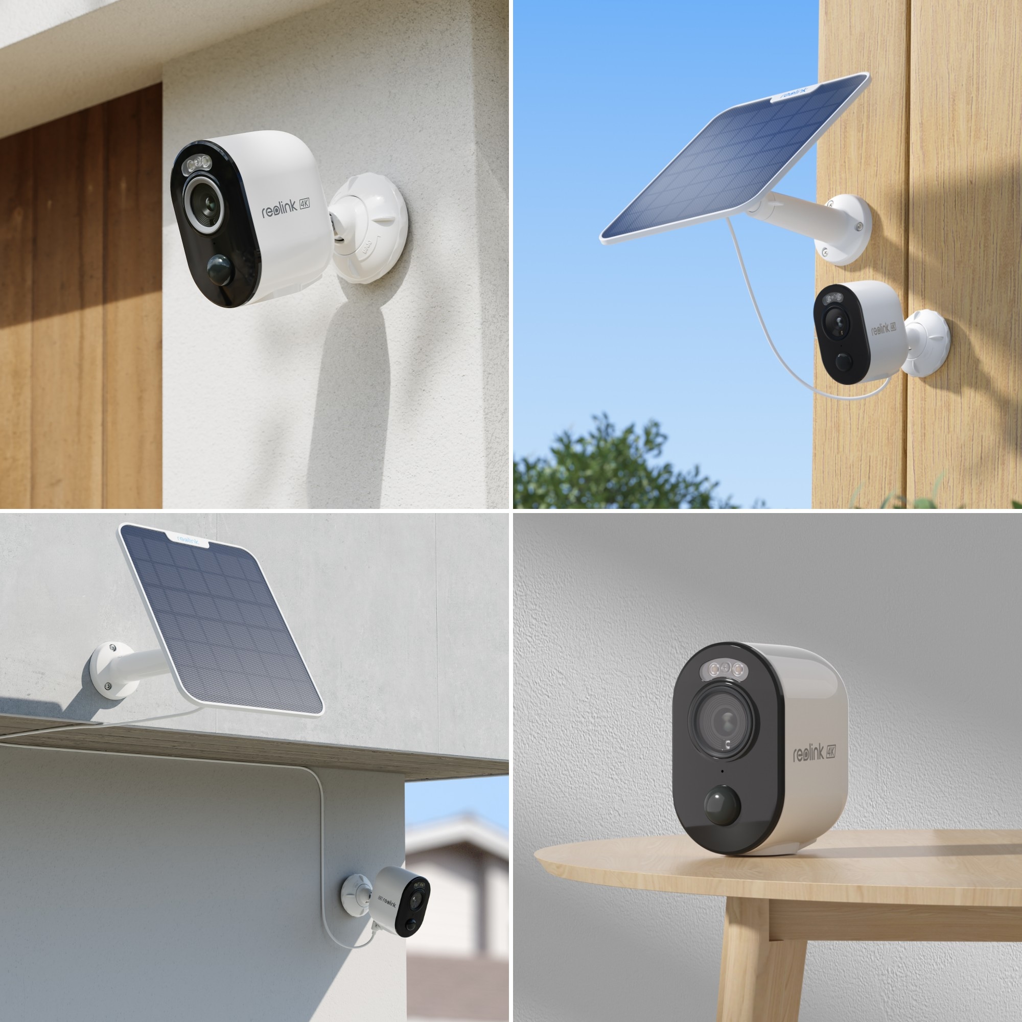 Reolink Überwachungskamera »Argus Series B350«, Außenbereich-Innenbereich, 4K, Spotlight