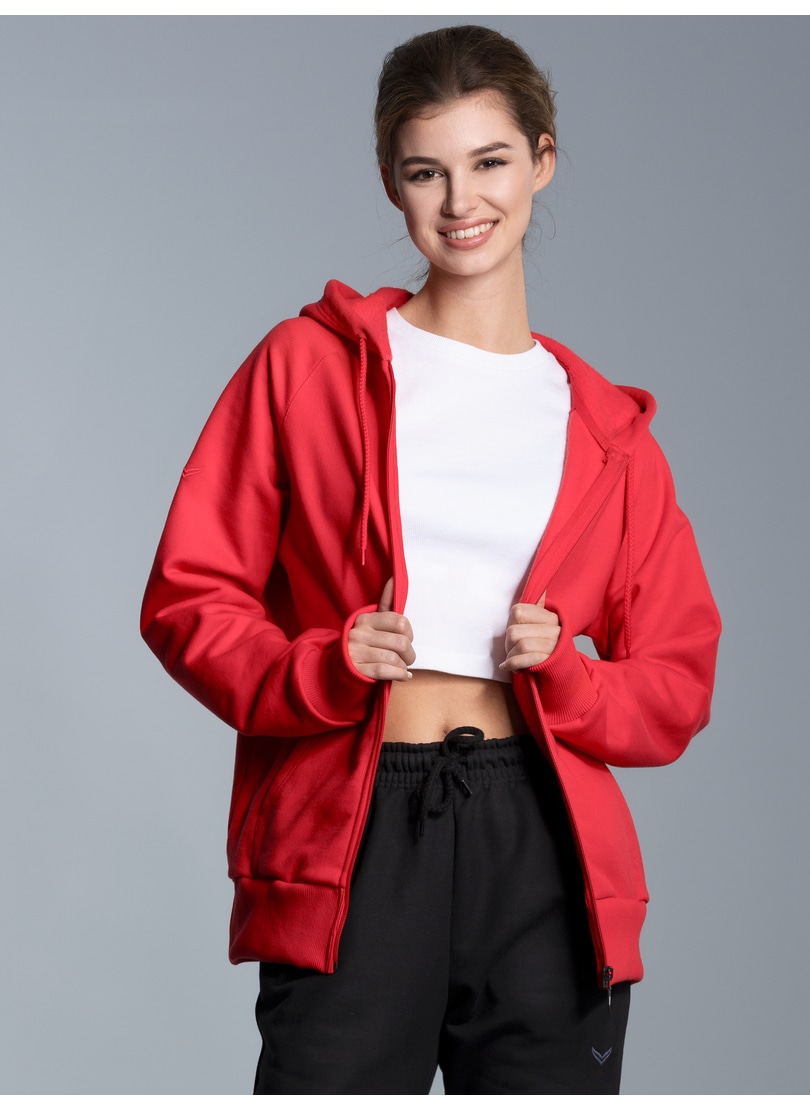 Trigema Sweatjacke »TRIGEMA Sweatjacke mit Kapuze«