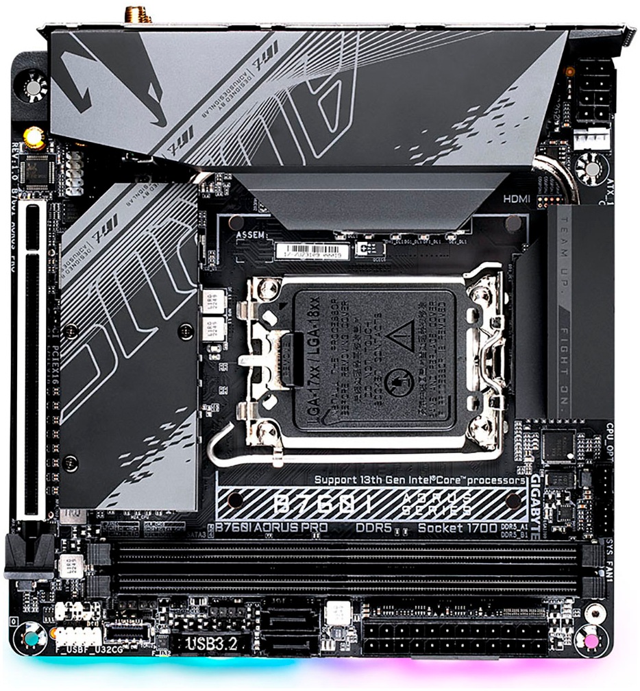 Gigabyte Mainboard »B760I AORUS PRO«