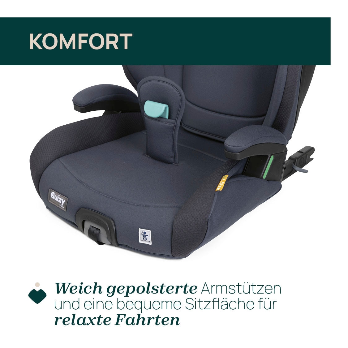 Chicco Autokindersitz »QUIZY I-SIZE 
gemäß ECE R129/03«