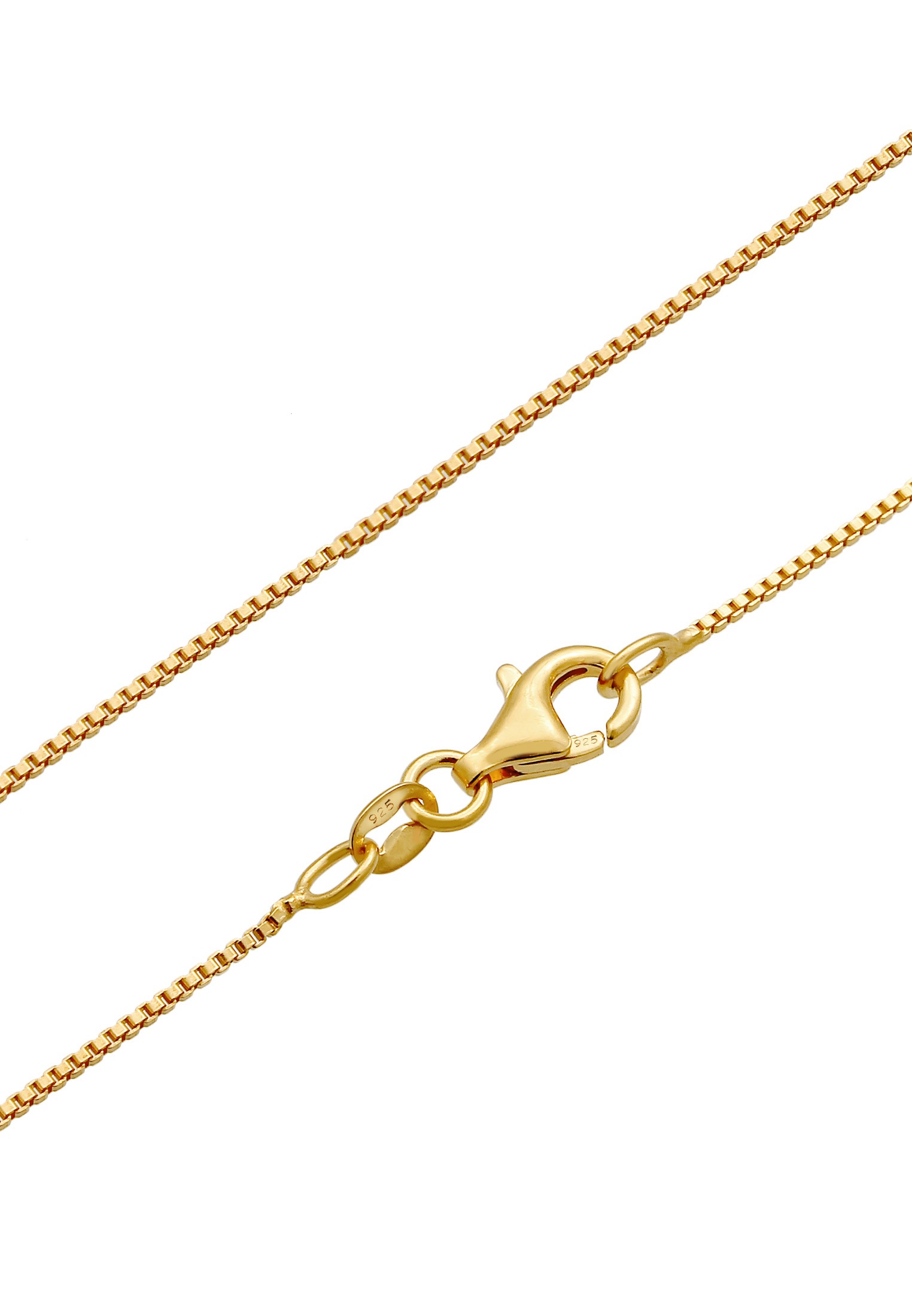 Elli Lange Kette »Halskette Nordstern Coin Plättchen Vintage 925 Silber«