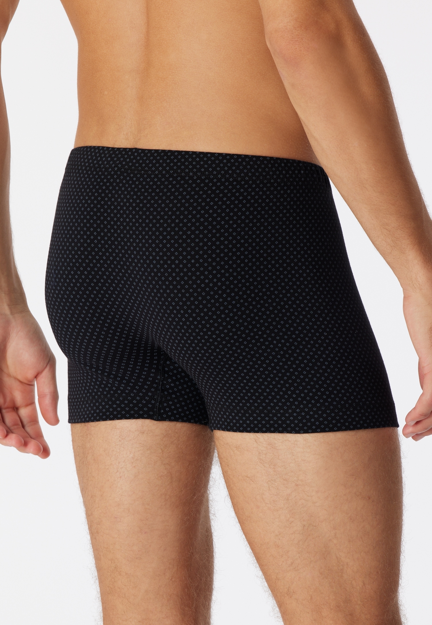 Schiesser Boxershorts »Cotton Casual« ohne Eingriff, gepunktet