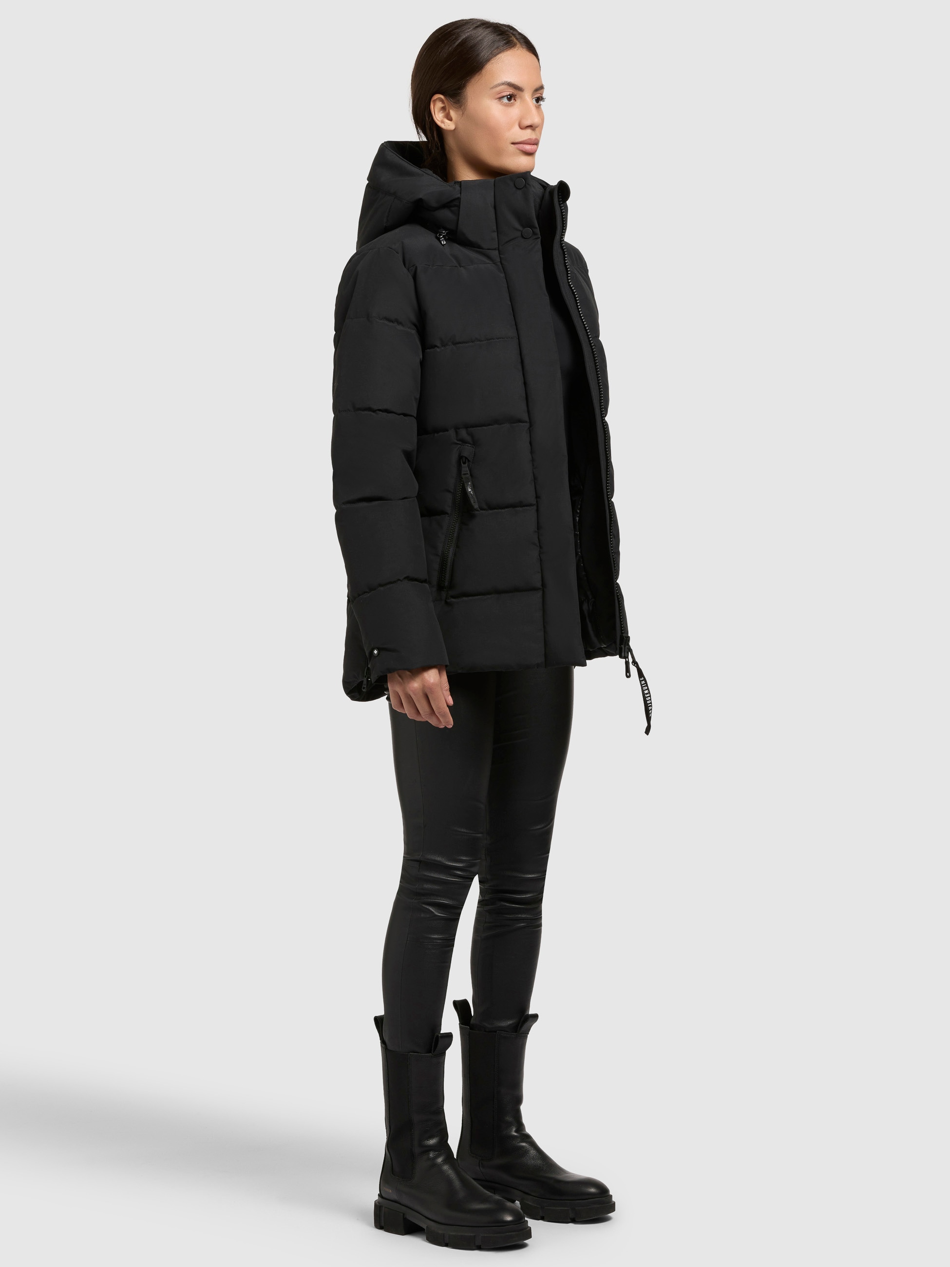 khujo Steppjacke »MANC«, mit Kapuze