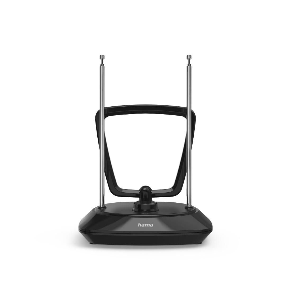 Hama Stabantenne »DVB-T/DVB-T2-Zimmerantenne, Performance TV Jahre aktiv« Garantie 35, 3 ➥ Antenne UNIVERSAL XXL | ringförmig /FM/DVB-T