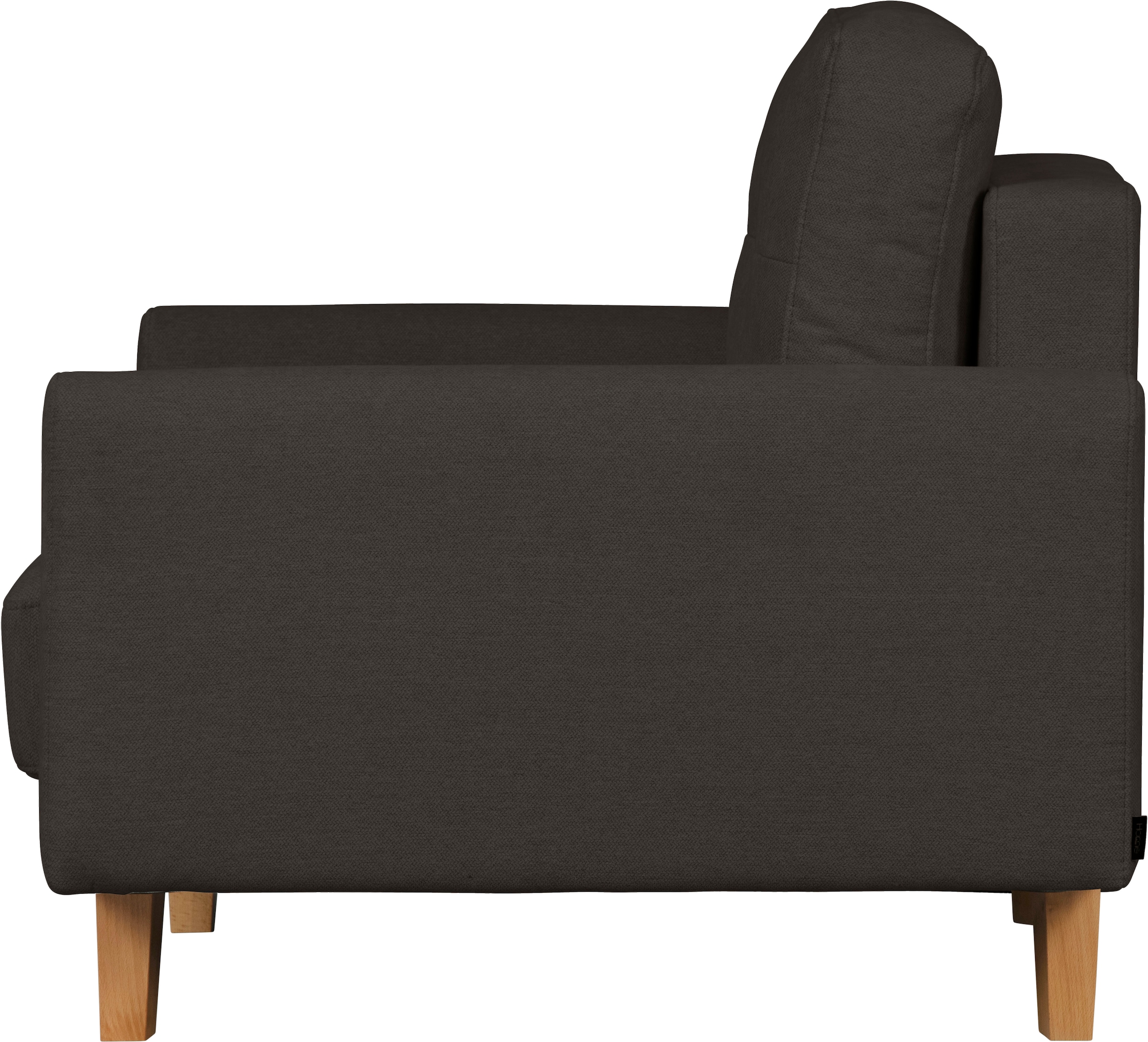 Home affaire Sessel »TRIPLO Relaxsessel mit Wellenunterfederung, Maße B/T/H: 95/100/89 cm«, Polstersessel mit Steppung im Rückenkissen, hohe Qualität
