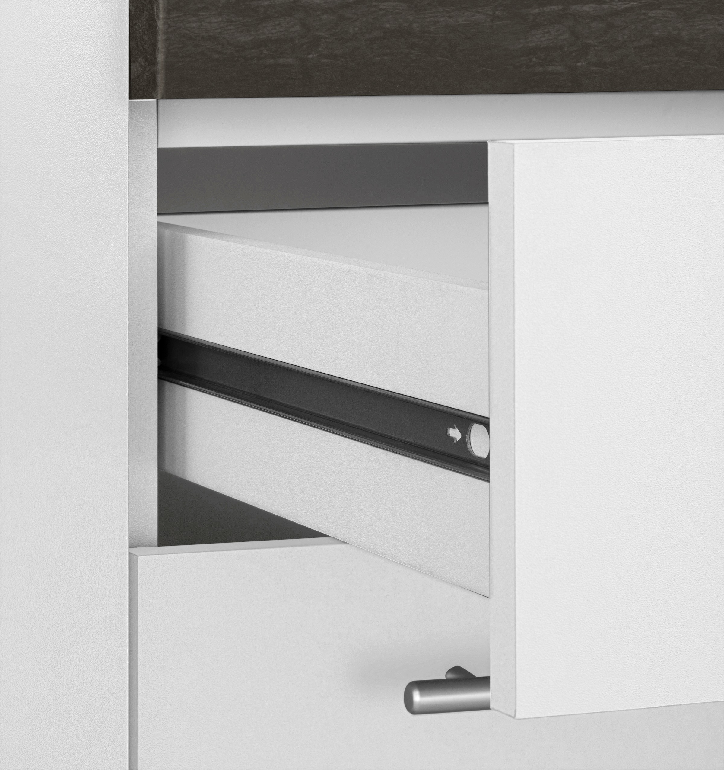 wiho Küchen Küchenzeile »Unna« mit E-Geräten, Breite 220 cm