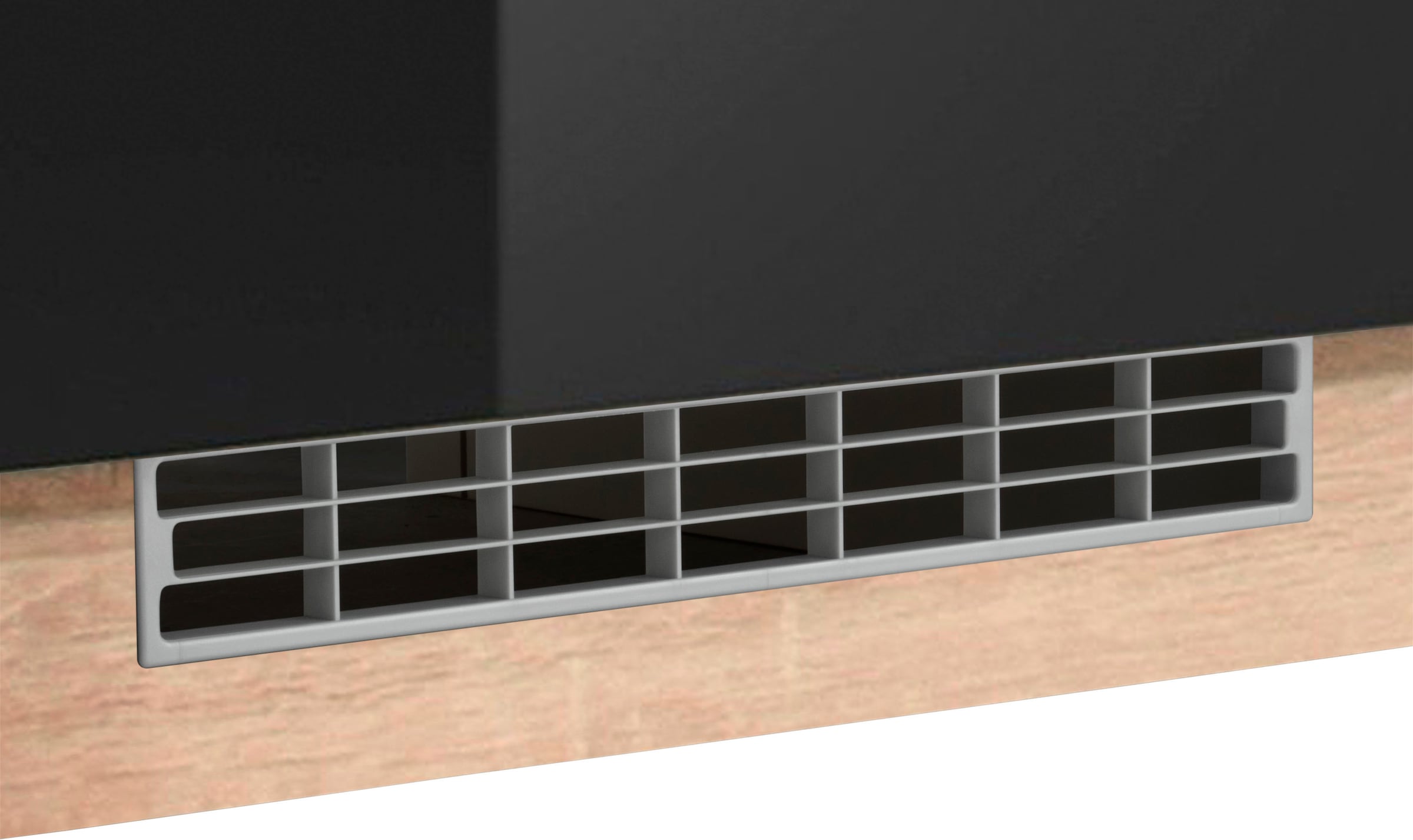 KOCHSTATION Kühlumbauschrank »KS-Brindisi« 60 cm breit, 200 cm hoch, hochwertige MDF Fronten