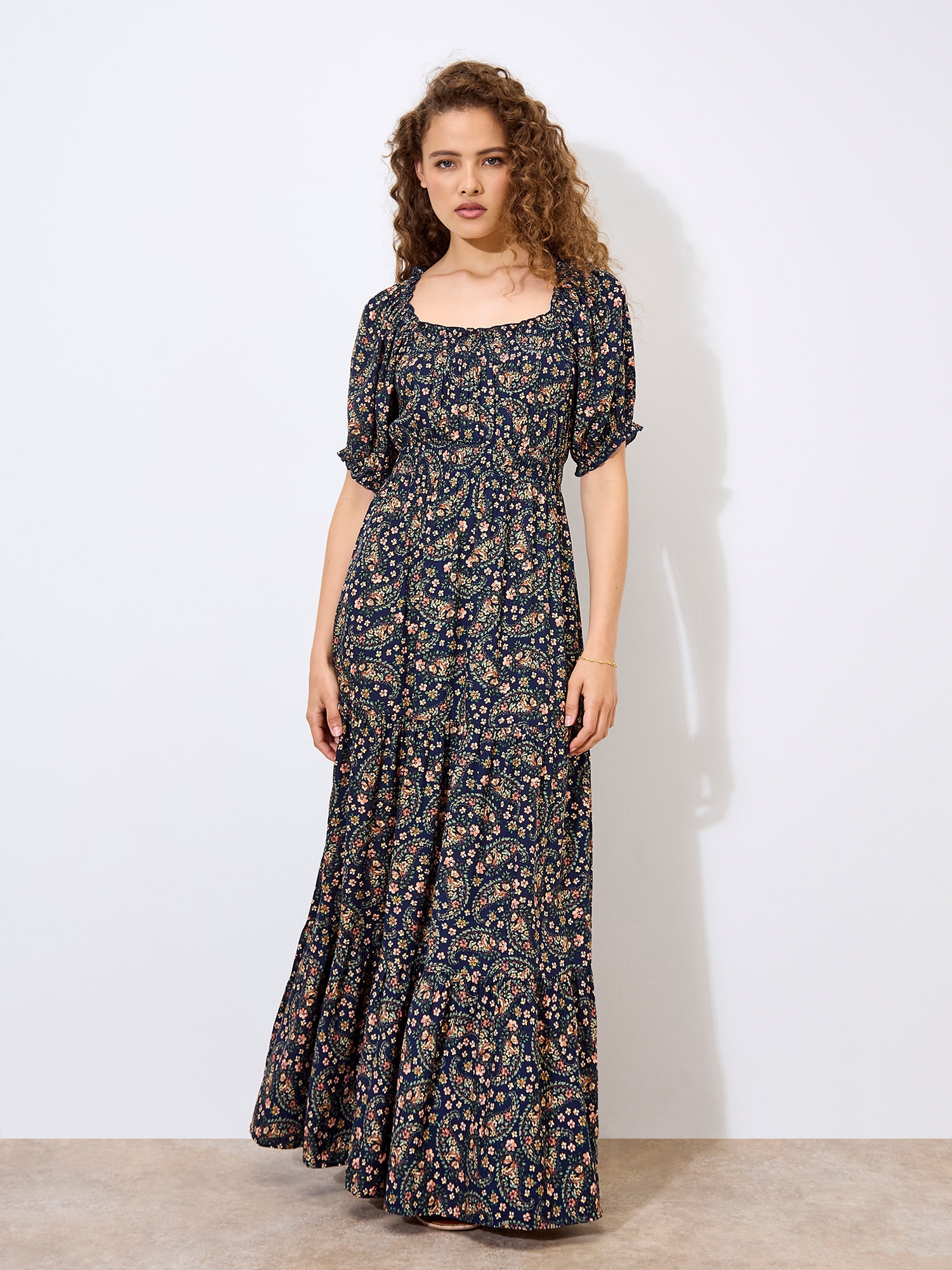 Apricot Maxikleid »Maxikleid« mit elastischen Details