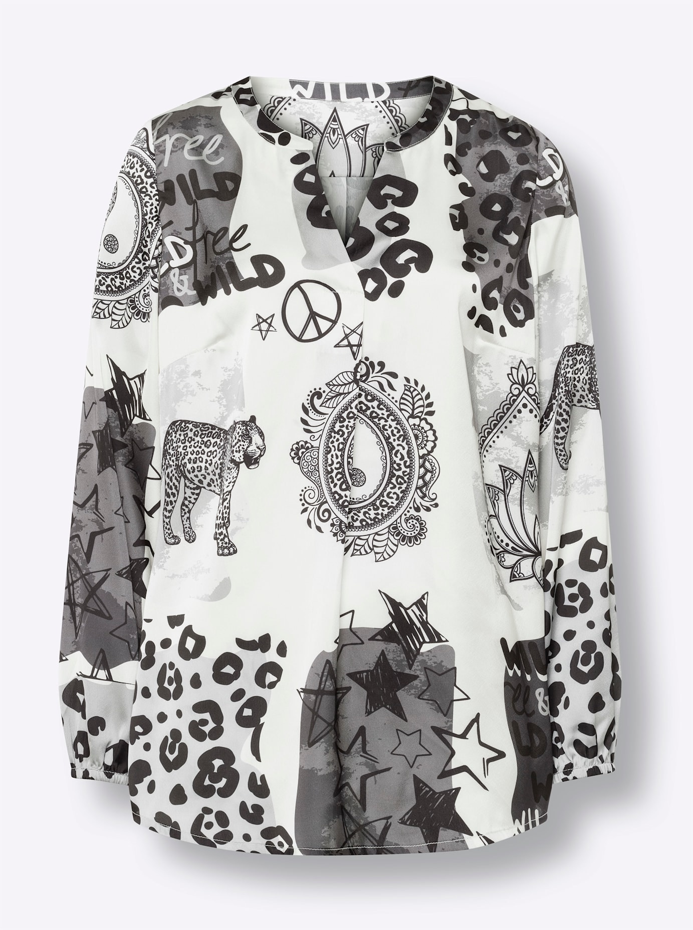 heine Druckbluse