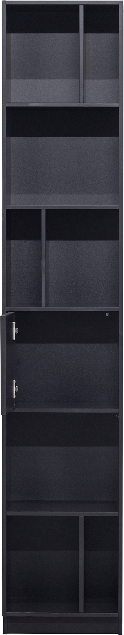 WOOOD Bücherregal »Finca«, Regal mit Push-to-Open-System, Höhe 210 cm x Breite 40 cm