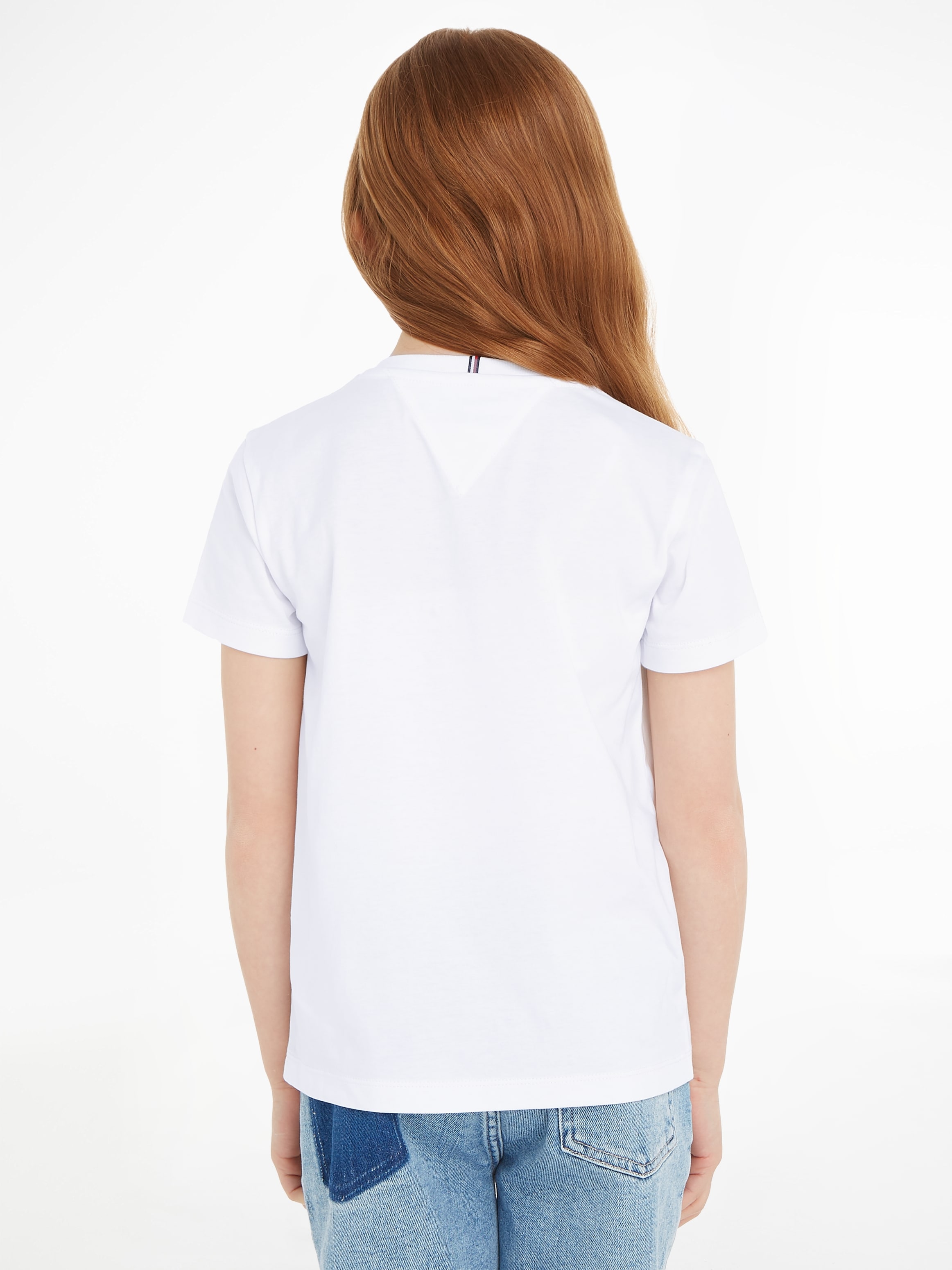 Tommy Hilfiger T-Shirt »TOMMY BAGELS TEE S/S«, mit großem Druck