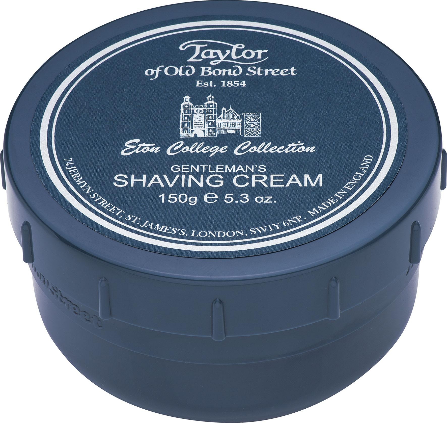 Taylor of Old Bond Street Rasiercreme »Shaving Cream Eton College«, Sahnige Creme mit erfrischendem Duft und feuchtigkeitsspendenden Ölen.