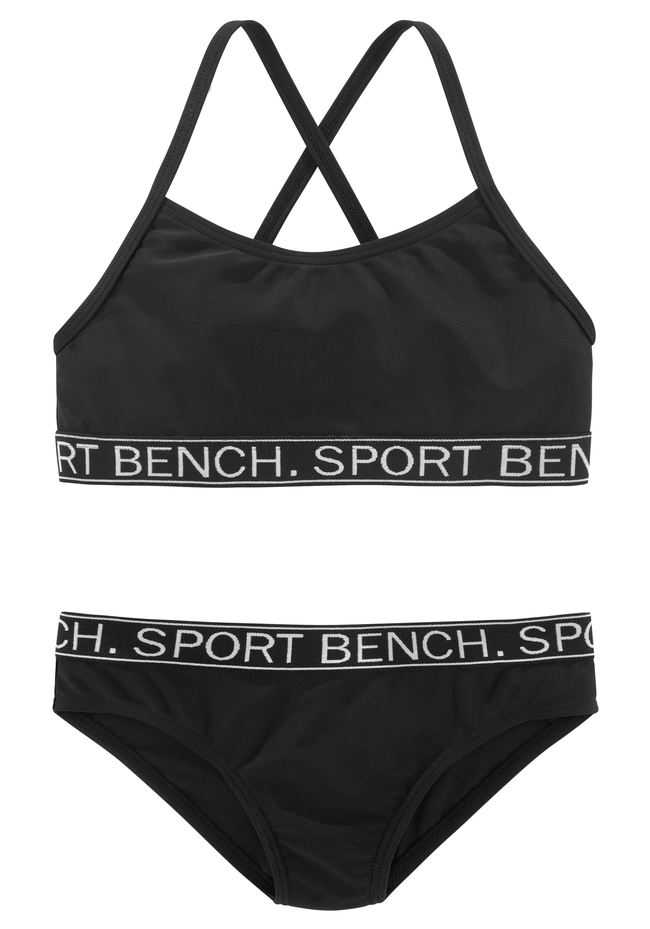 Bench. Bustier-Bikini »Yva Kids«, in sportlichem Design und Farben