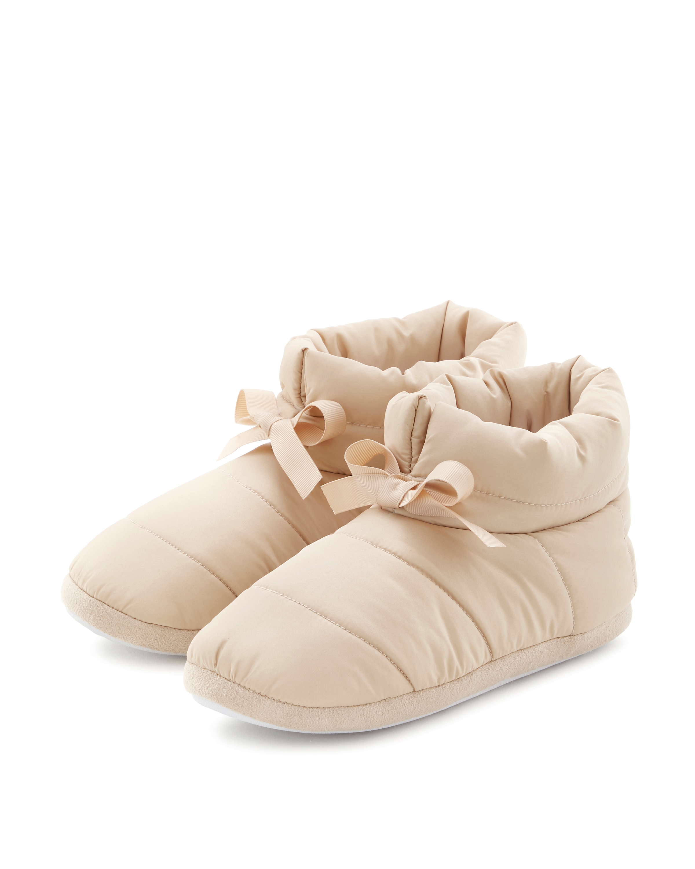 Vivance Hausschuh  zum Reinschlüpfen, Stepp-Optik, Plüsch, Pantolette, Pantoffel VEGAN