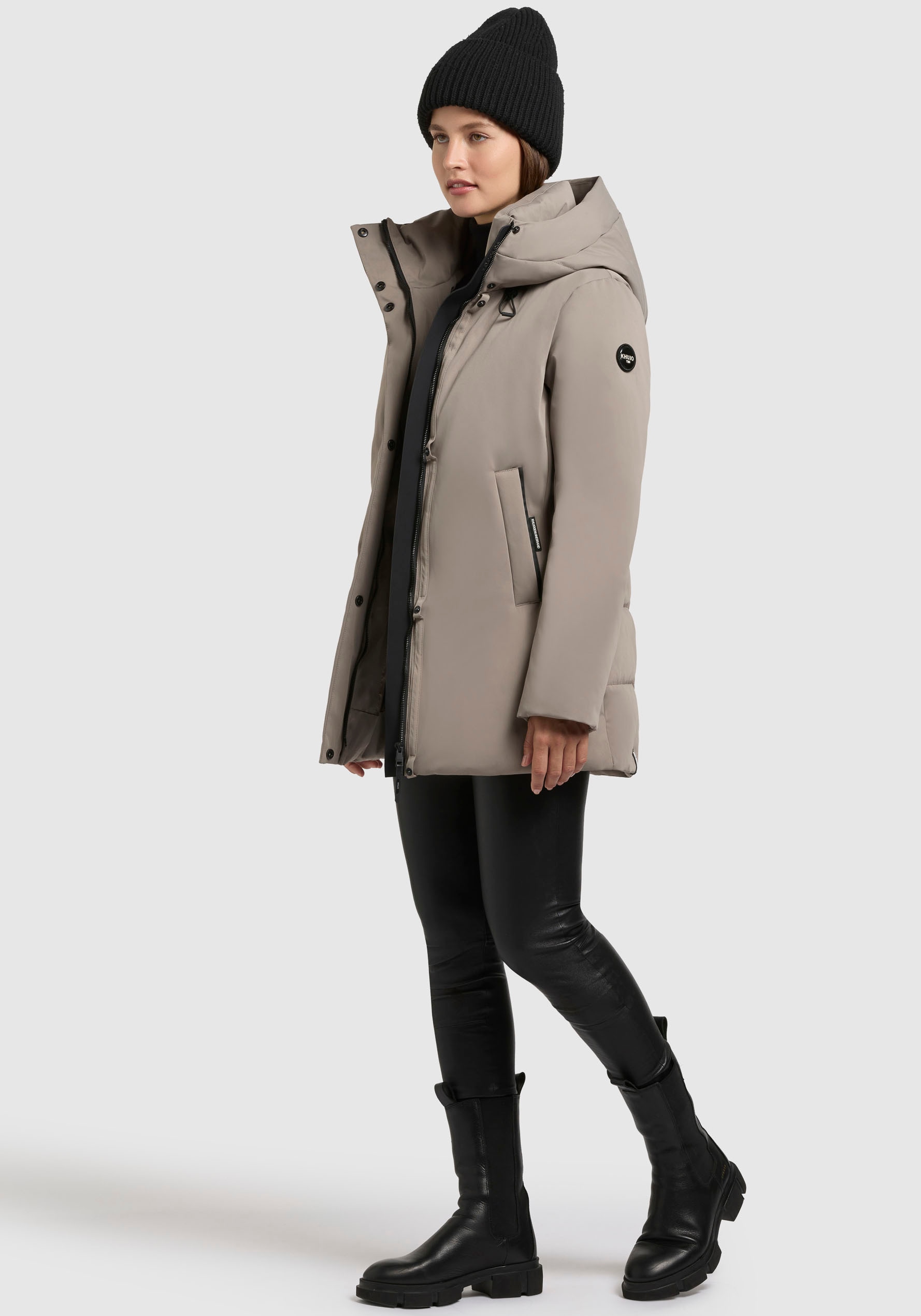 khujo Steppjacke »PALLA«, mit Kapuze