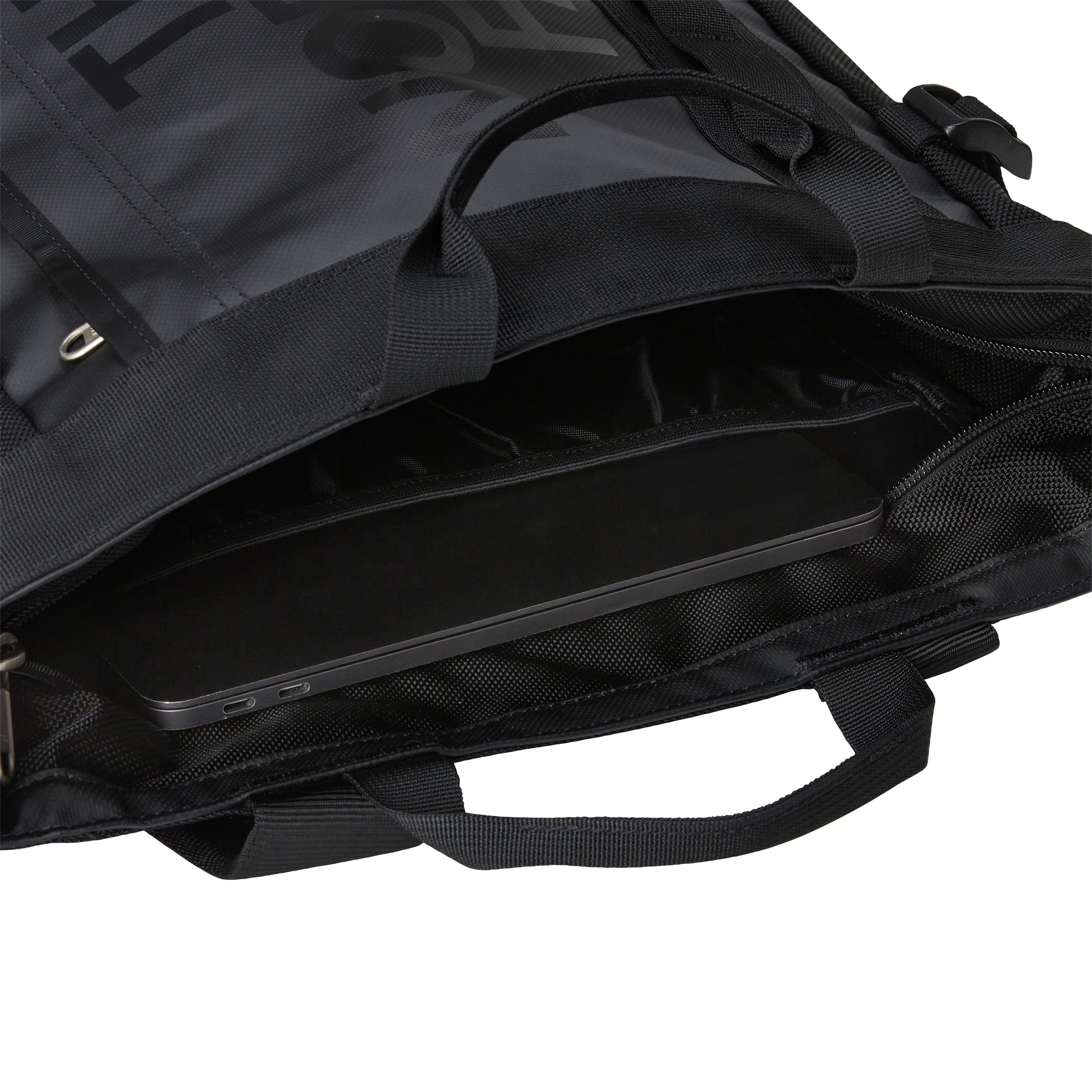 The North Face Umhängetasche »BASE CAMP TOTE PACK« mit drei Trageoptionen, mit seitlichen Kompressionsriemen