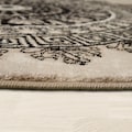Paco Home Teppich »Tibesti 081«, rechteckig, 16 mm Höhe, Kurzflor, Mandala Muster in dezenten Farbtönen, ideal im Wohnzimmer & Schlafzimmer