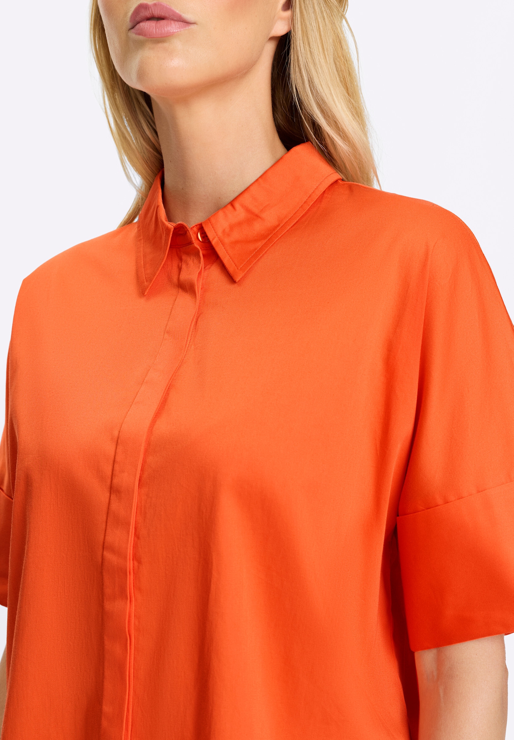 heine Hemdbluse »Bluse Kurzarmbluse oversized geschnitten«