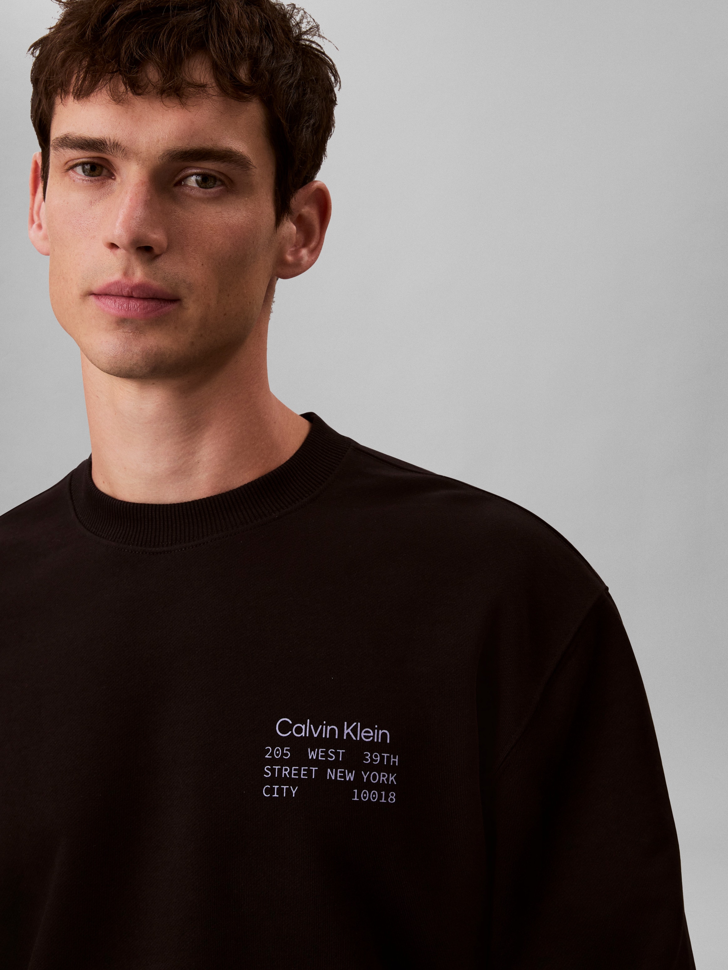 Calvin Klein Jeans Sweatshirt , Regular fit mit Rundhalsausschnitt
