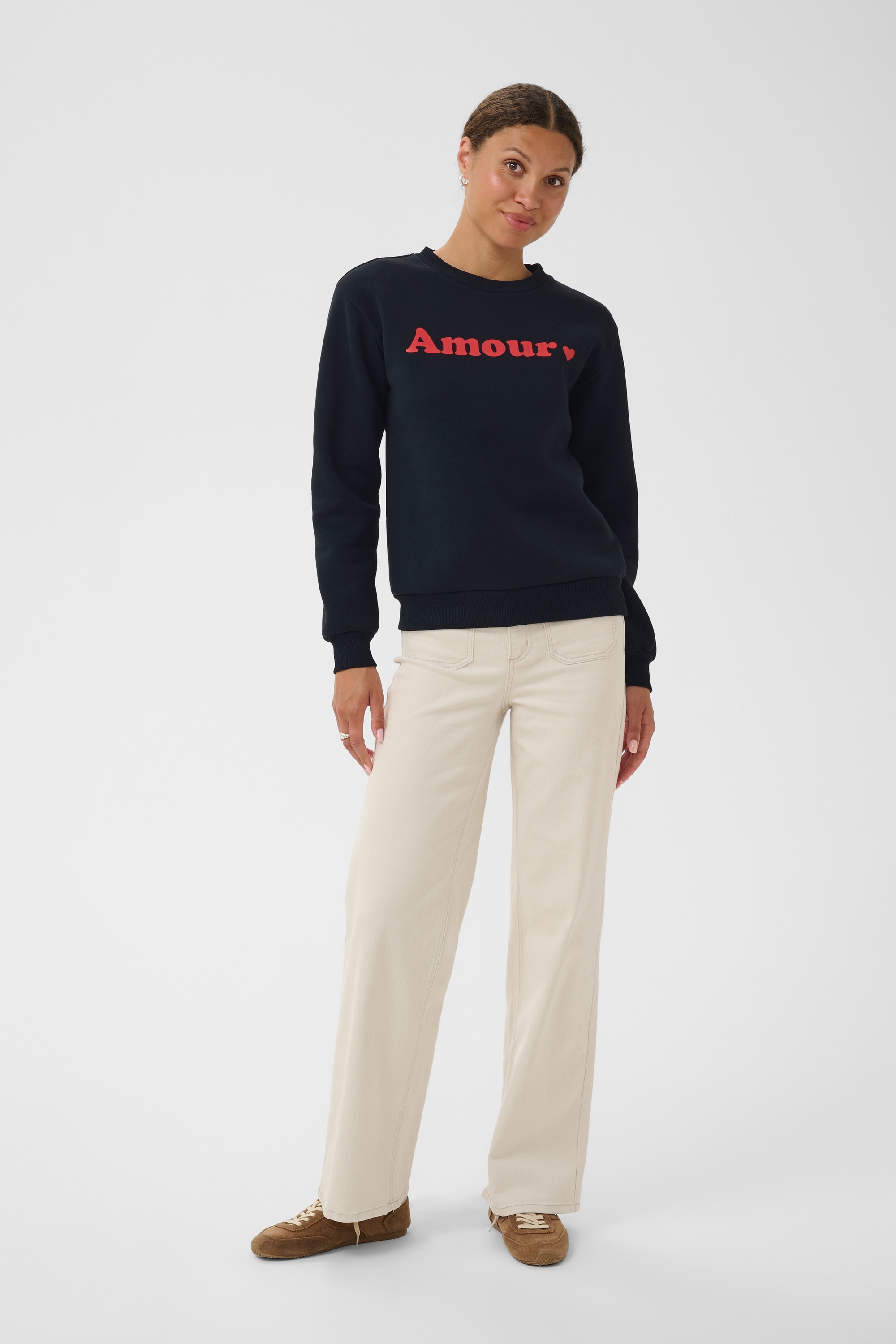 KAFFE Sweatshirt »Damen Sweatshirt KAmila«
