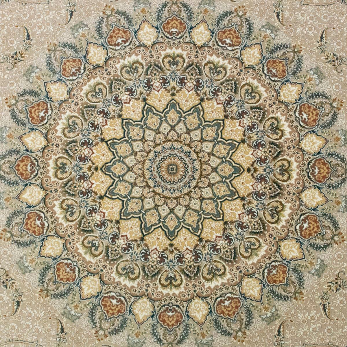 morgenland Orientteppich »Mayar«, rund, 7 mm Höhe