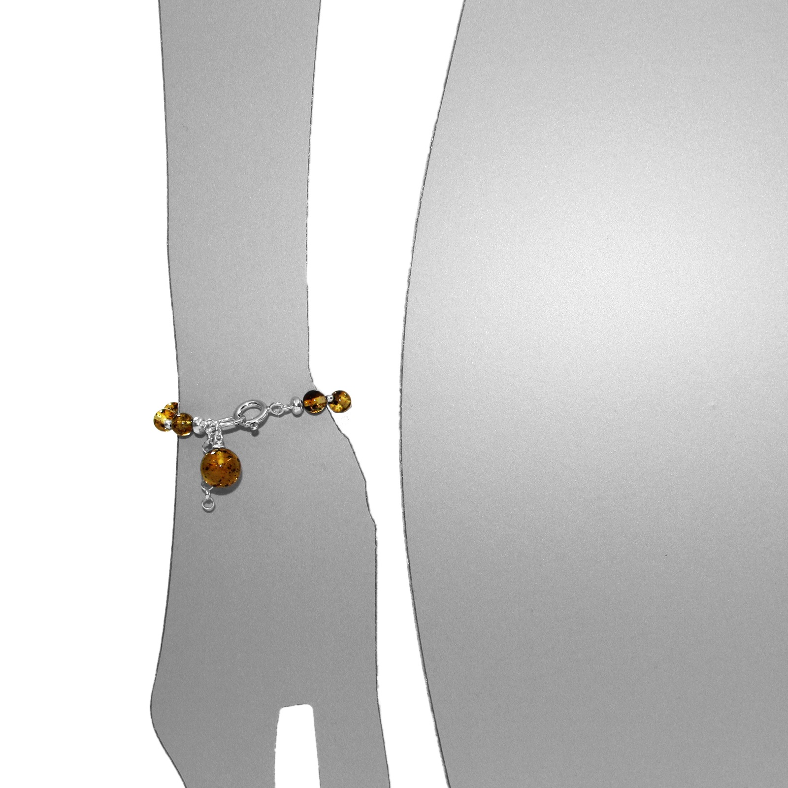 OSTSEE-SCHMUCK Armband »- Andrine - Silber 925/000 - Bernstein«