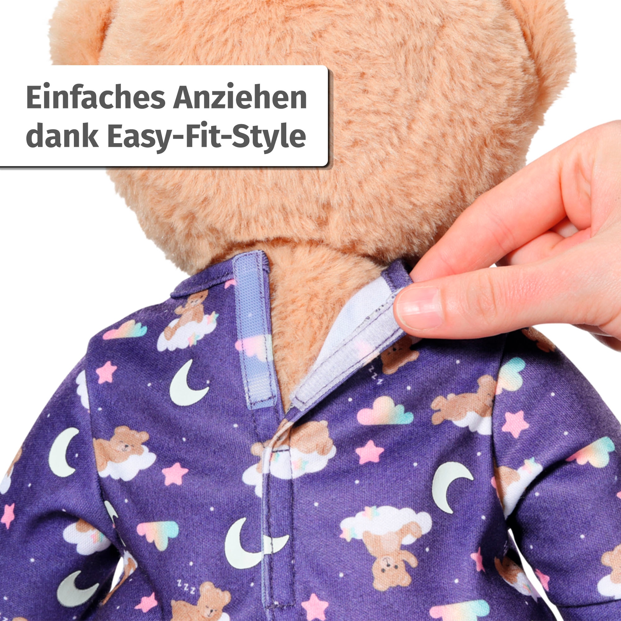 Baby Born Puppenkleidung »Teddy Schlafanzug Glow in the Dark«