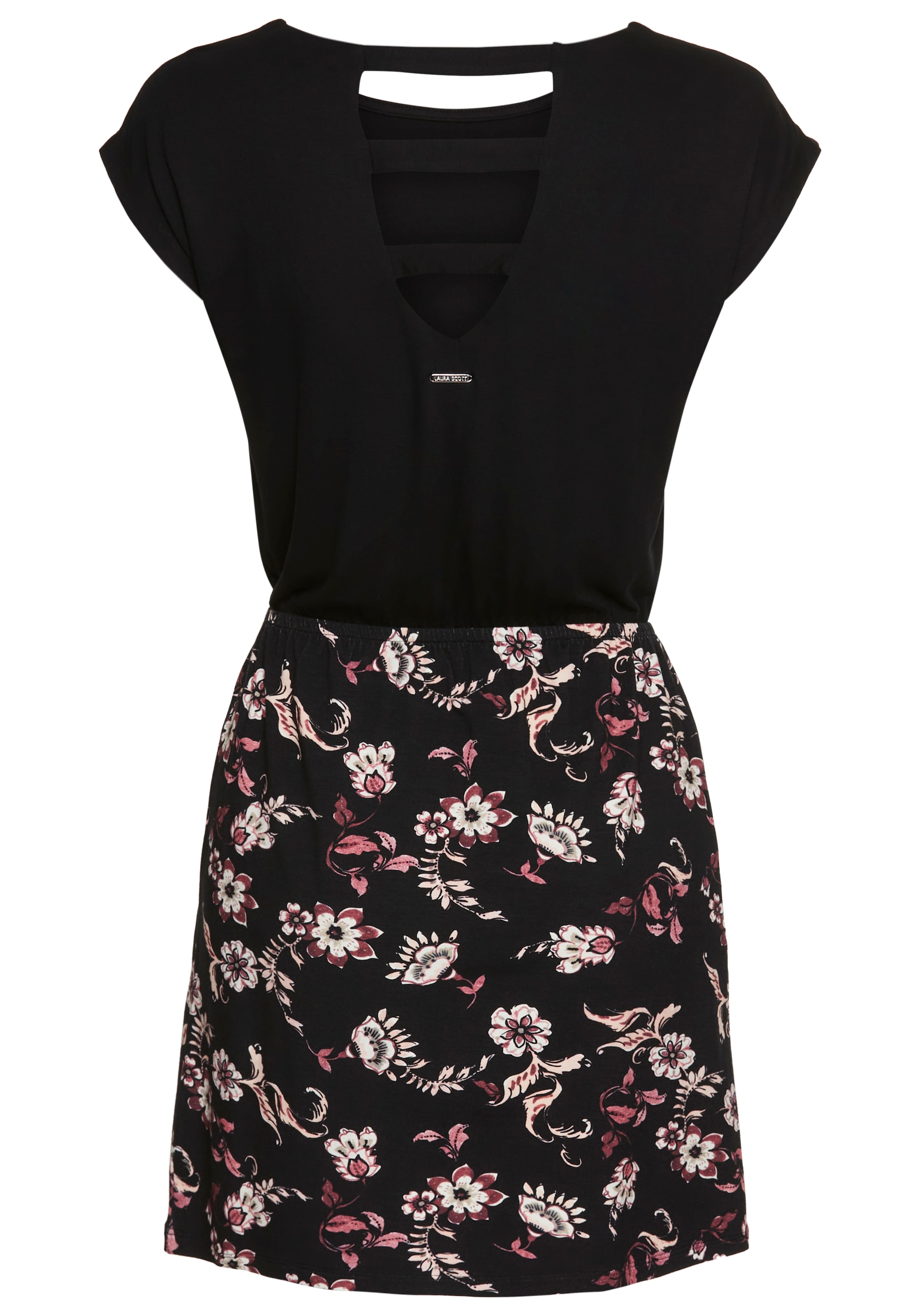 Laura Scott Sommerkleid, im 2in1-Look mit elastischen Bund aus Jersey - NEUE KOLLEKTION