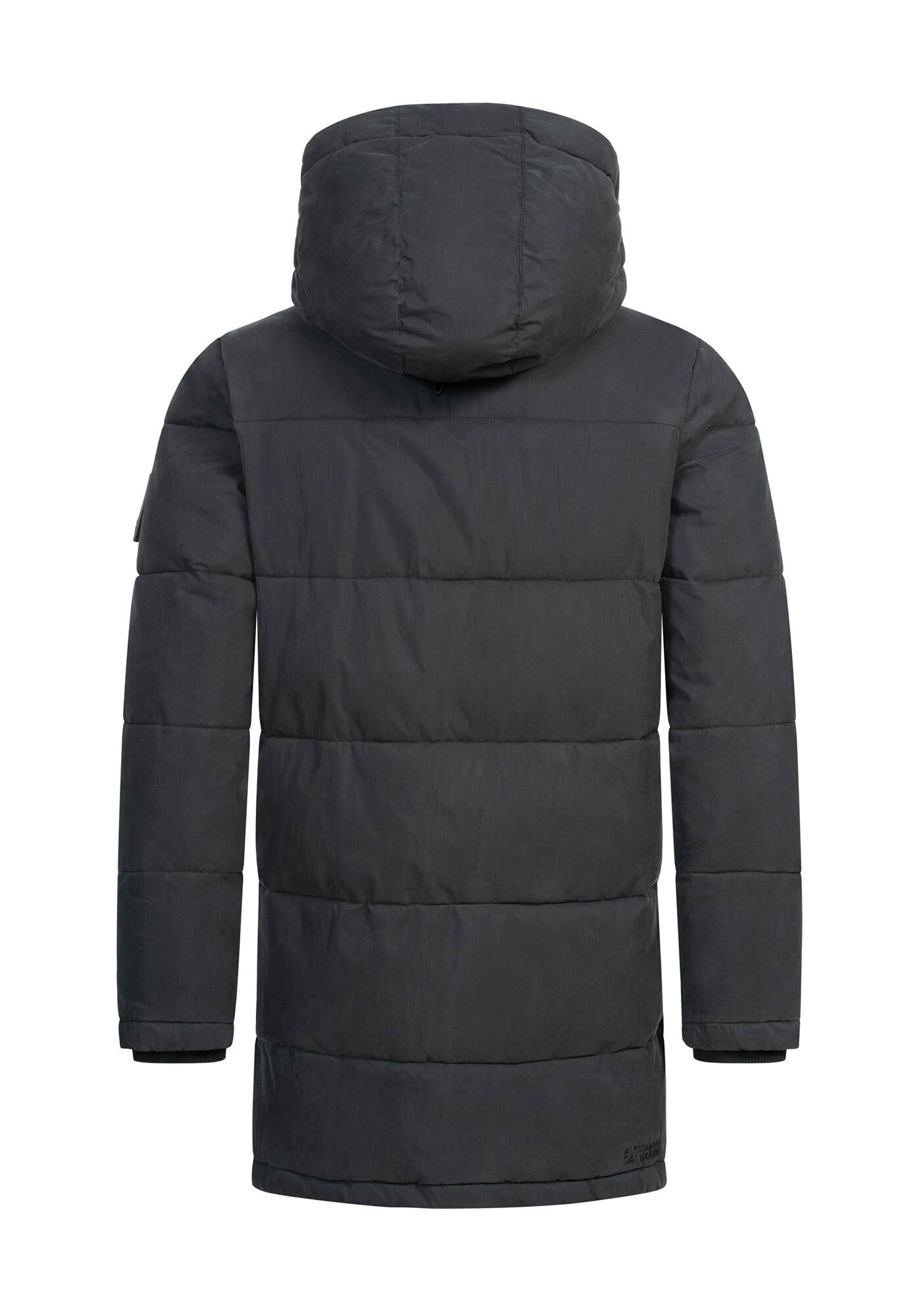Alessandro Salvarini Winterjacke »A. Salvarini Herren Winterjacke lang mit Teddyfell gefüttert AS458«