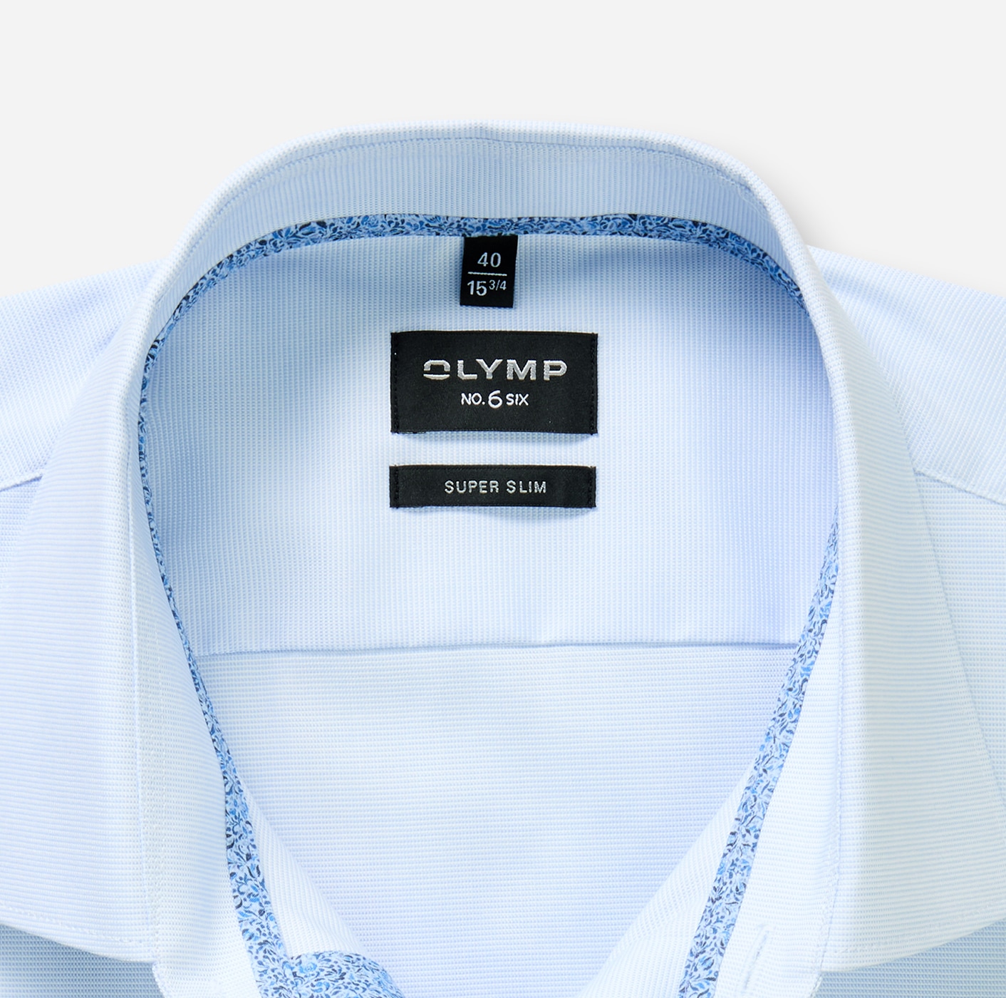 OLYMP Langarmhemd »No 6 six« super slim, Kentkragen, Businesshemd