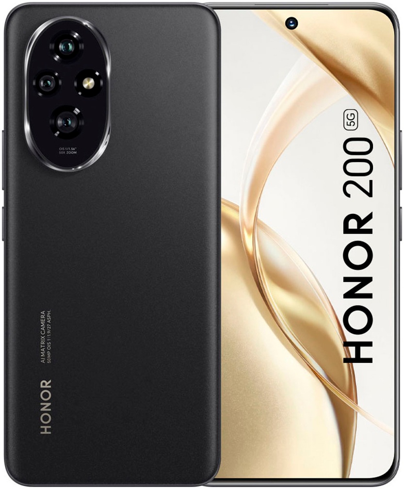 Honor Smartphone »200«, black, 17 cm/6,7 Zoll