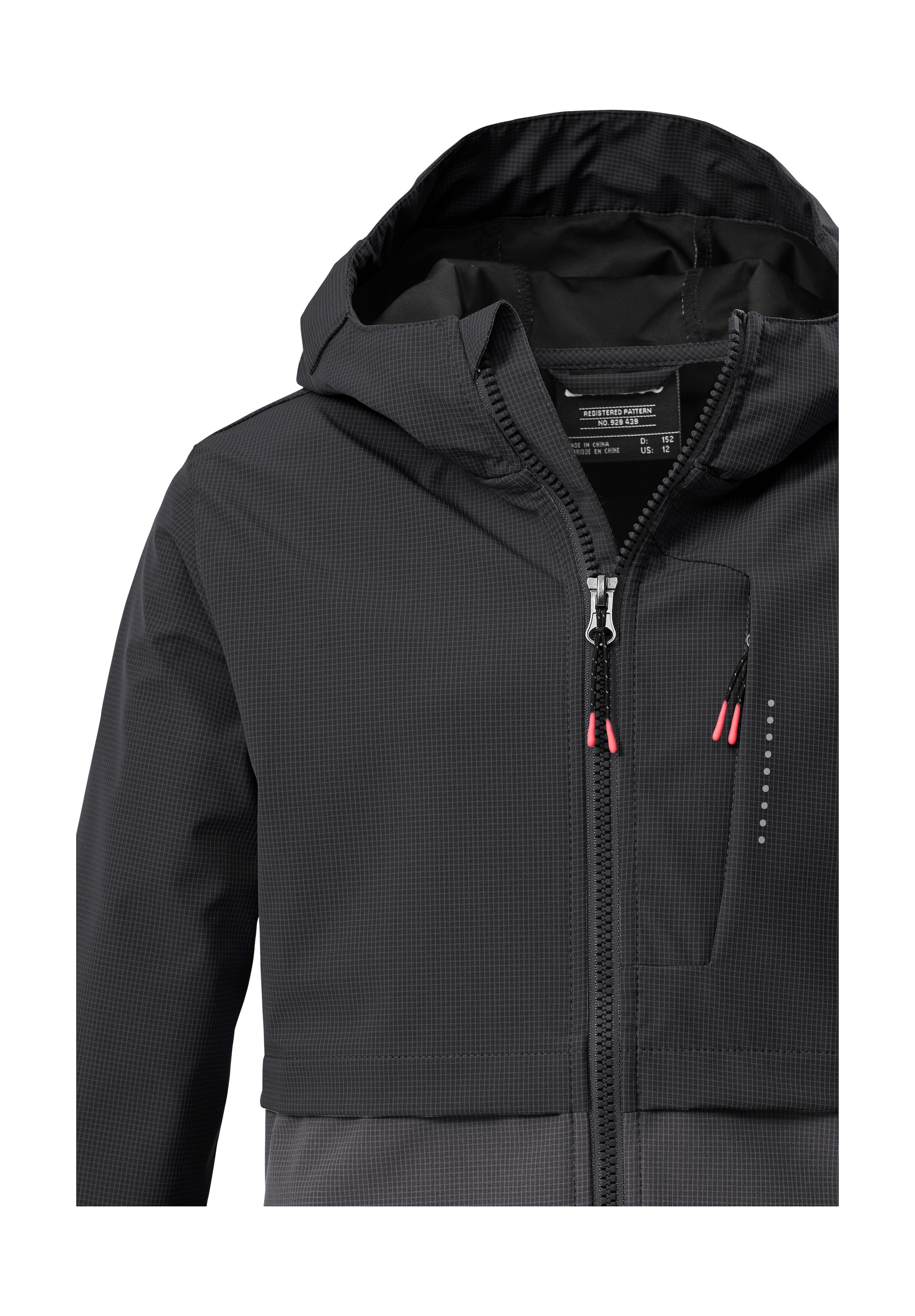 Killtec Softshelljacke »KOS 153 GRLS SFTSHLL JCKT« Winddichte, wasserabweisende Softshelljacke mit Kapuze