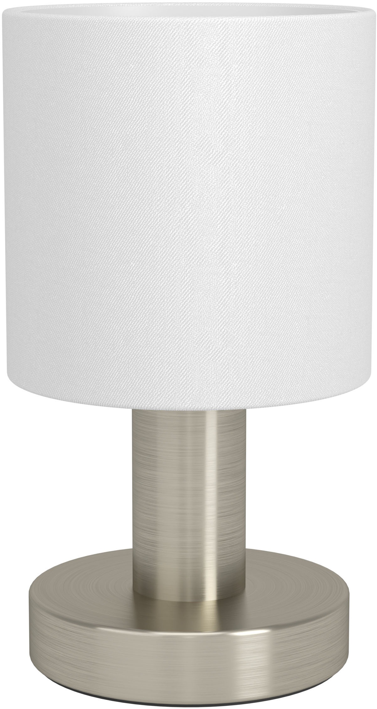 EGLO Tischleuchte »MONTETTO Tischlampe - Stahl - E14 - 1X40W - IP20« E14 1 Stk. Nachttischlampe, Schreibtischleuchte, Leselampe, H18 x Ø10 cm