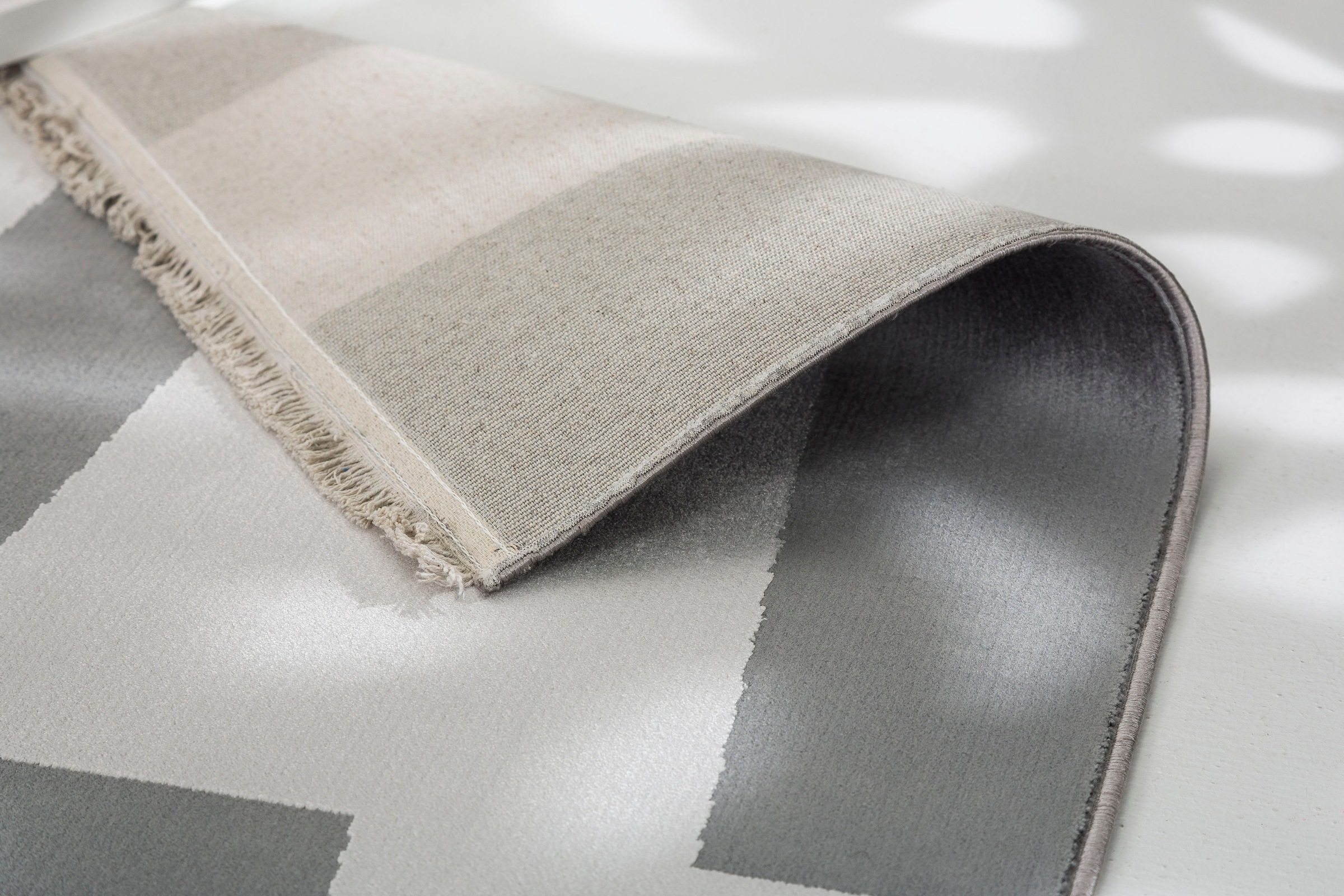SCHÖNER WOHNEN-Kollektion Teppich »Magic 6104«, rechteckig, 7 mm Höhe, Hoch Tief Struktur, mit Viskose, weich und glänzend