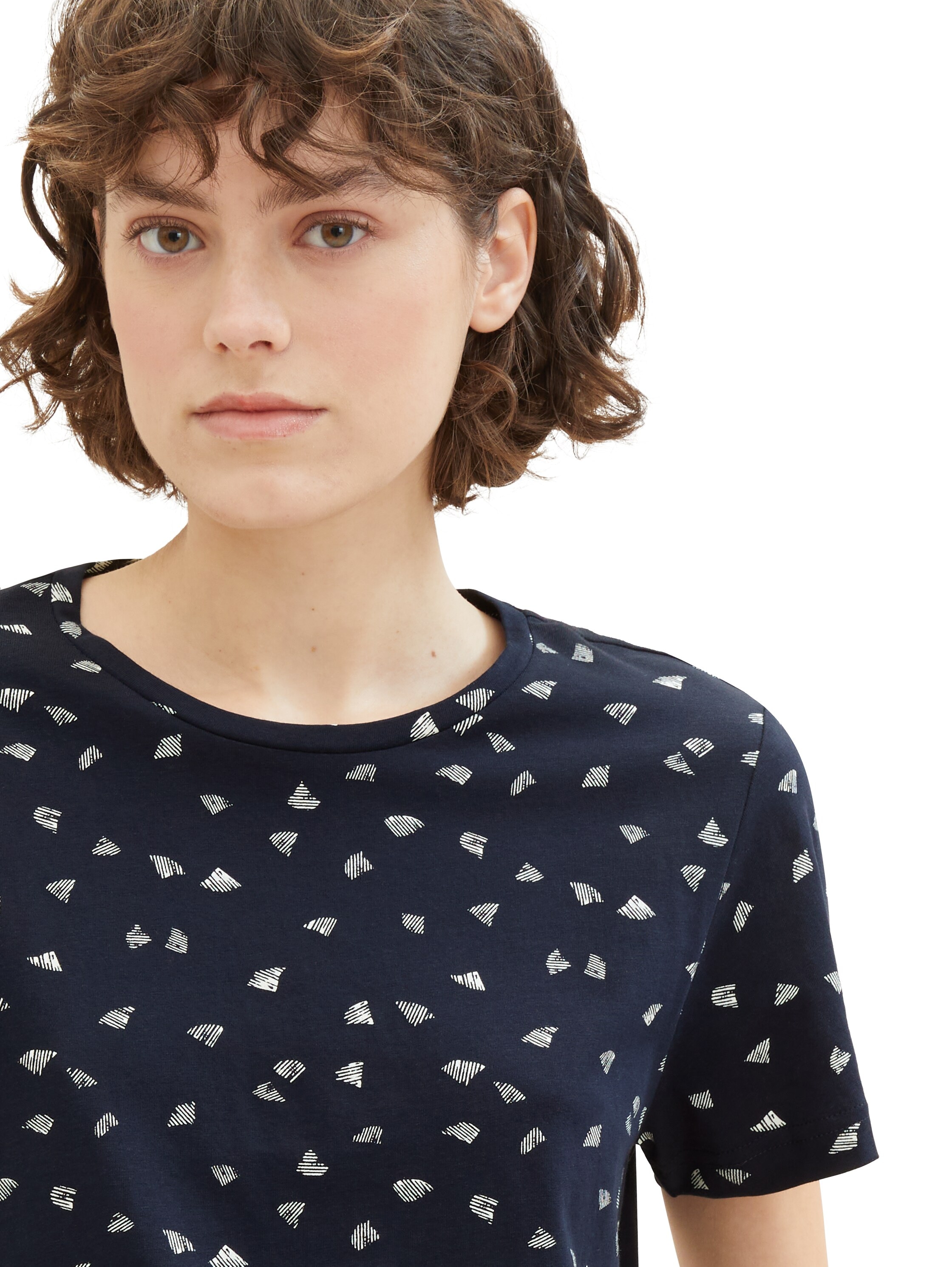 TOM TAILOR Print-Shirt, mit Allover-Print