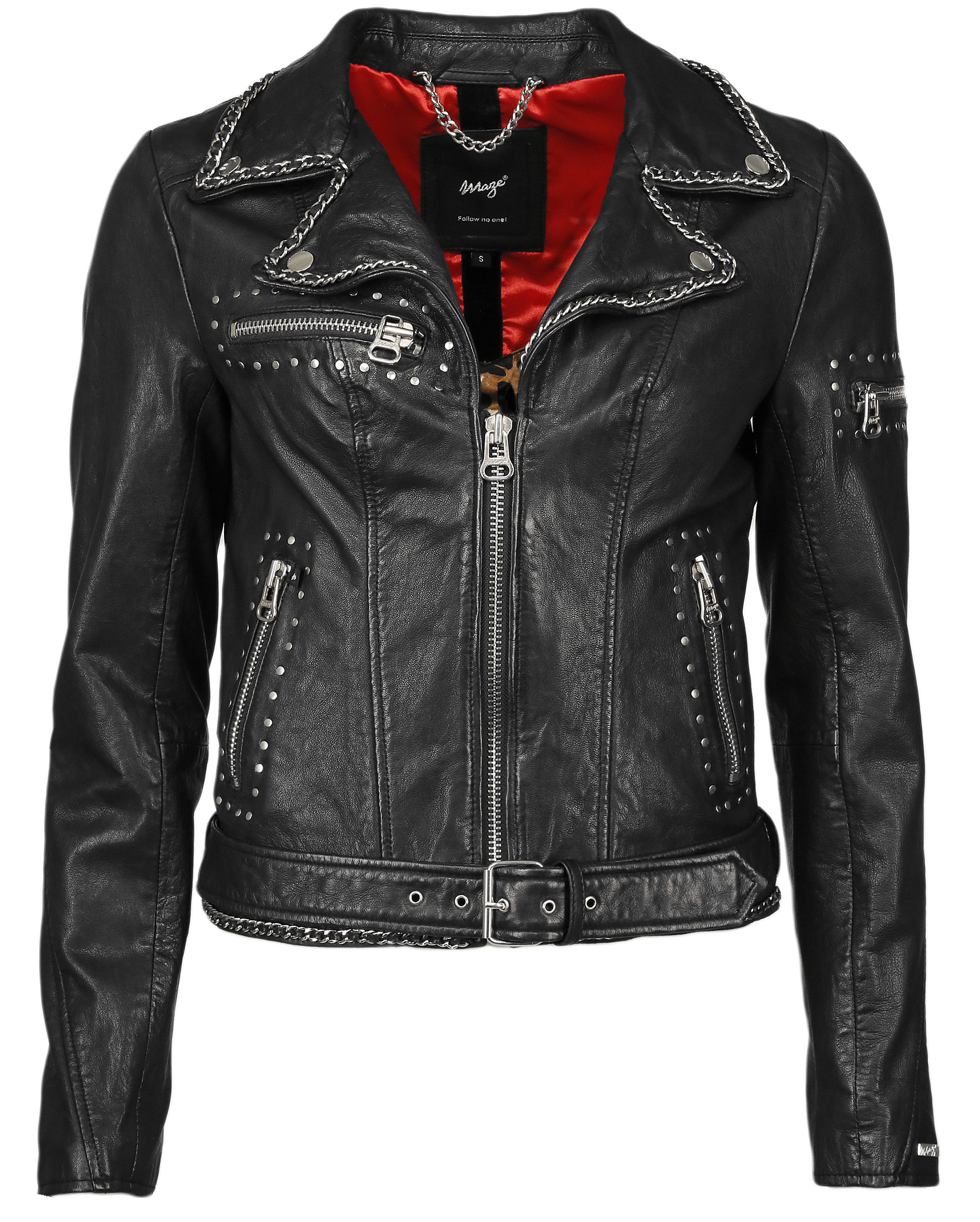 Maze Lederjacke »Lederjacke Manaia«