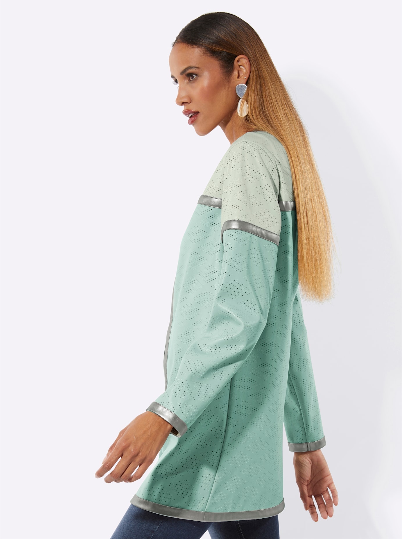 Mainpol Lederimitat-Blazer »Lederimitat-Blazer«