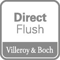 Villeroy & Boch Tiefspül-WC »Subway compact 2.0 verkürzt«, DirectFlush offener Spülrand mit CeramicPlus Beschichtung, weiß