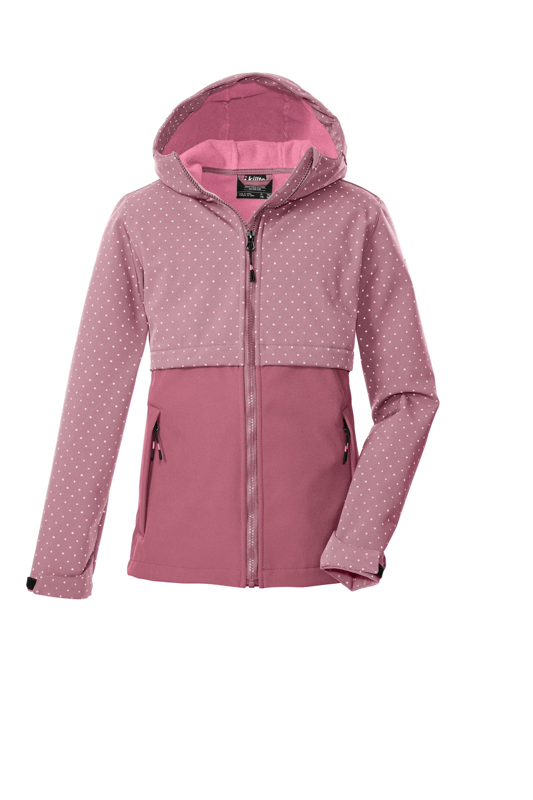 Killtec Softshelljacke »KOW 227 GRLS SFTSHLL JCKT« Übergangsjacke für Jugendliche, mit reflektierenden Elementen