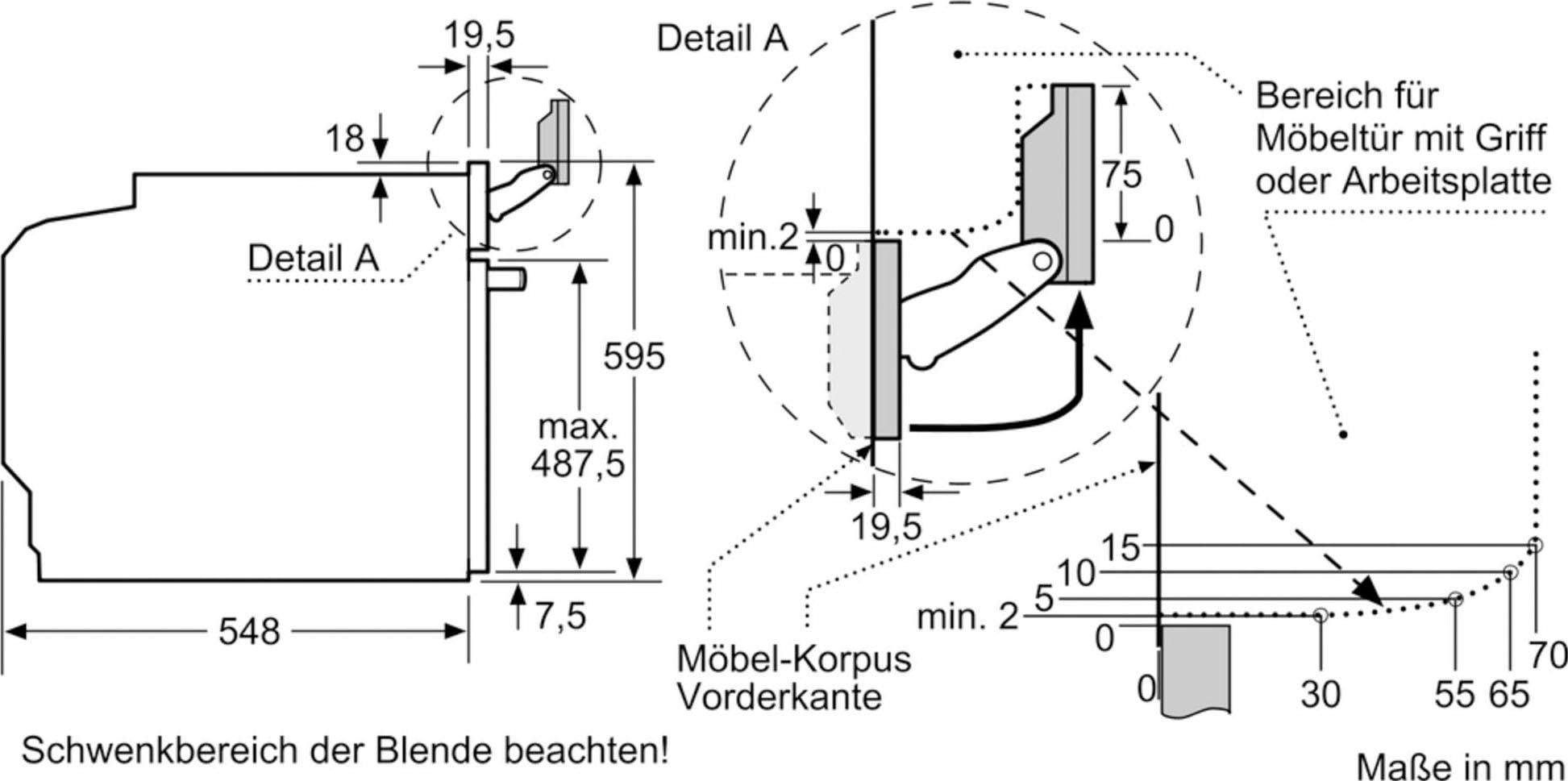 SIEMENS Dampfbackofen iQ700 »HS658GXS7«, mit 3-fach-Teleskopauszug, ecoClean Plus
