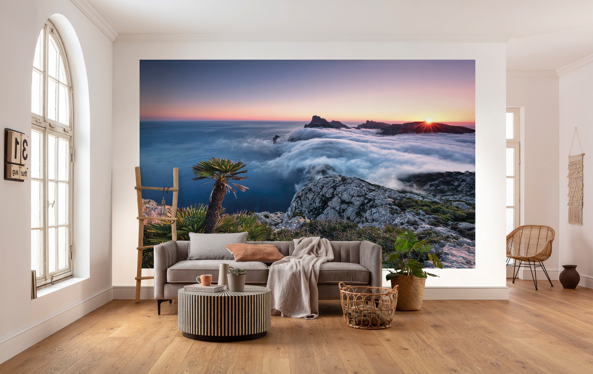 Komar Vliestapete »Digitaldruck Vlies -  Island Paradise - Größe 450 x 280 cm« bedruckt glatt Wohnzimmer, Schlafzimmer