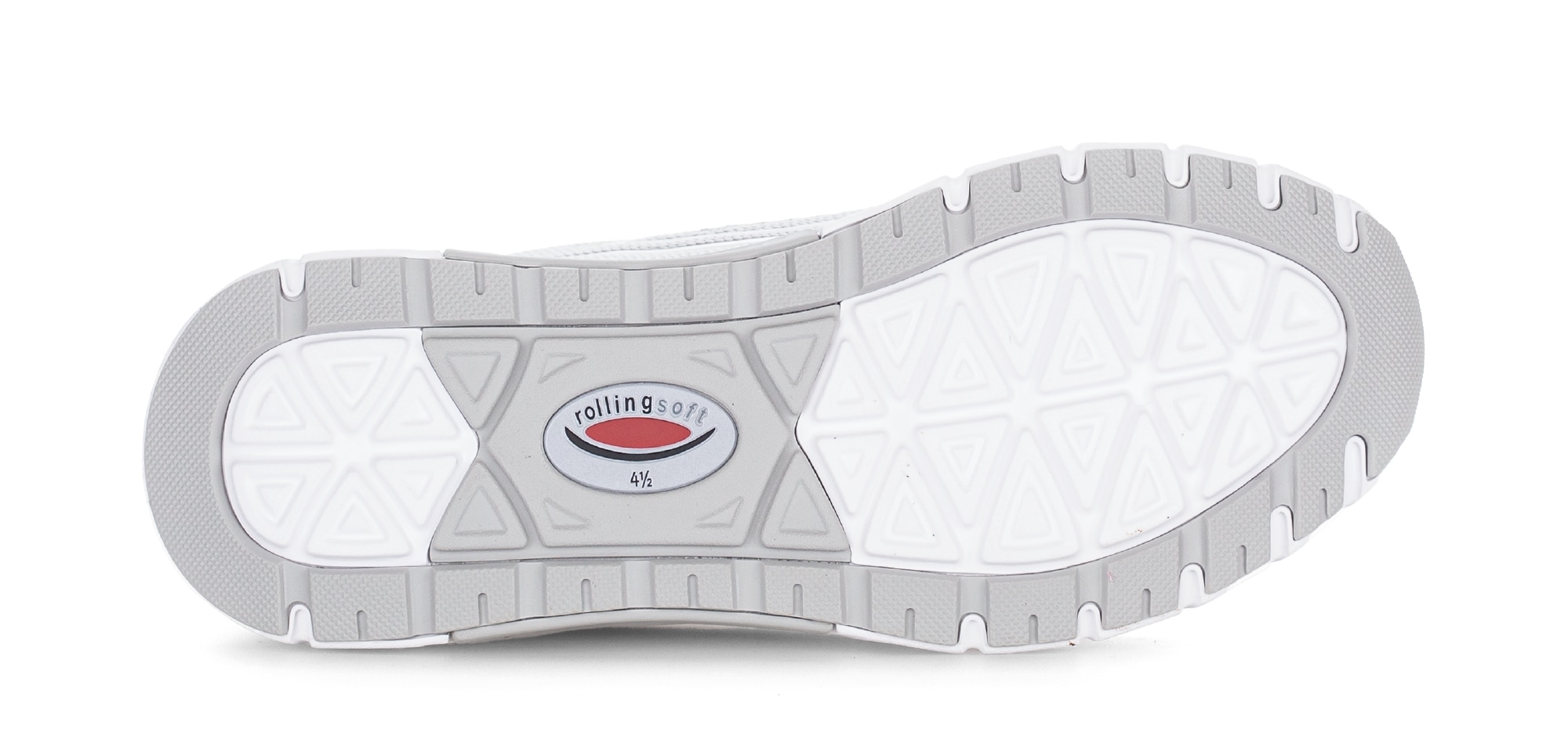 Gabor Rollingsoft Plateausneaker  , Freizeitschuh, Halbschuh, Schnürer mit Reflektor-Besätzen, G-Weite