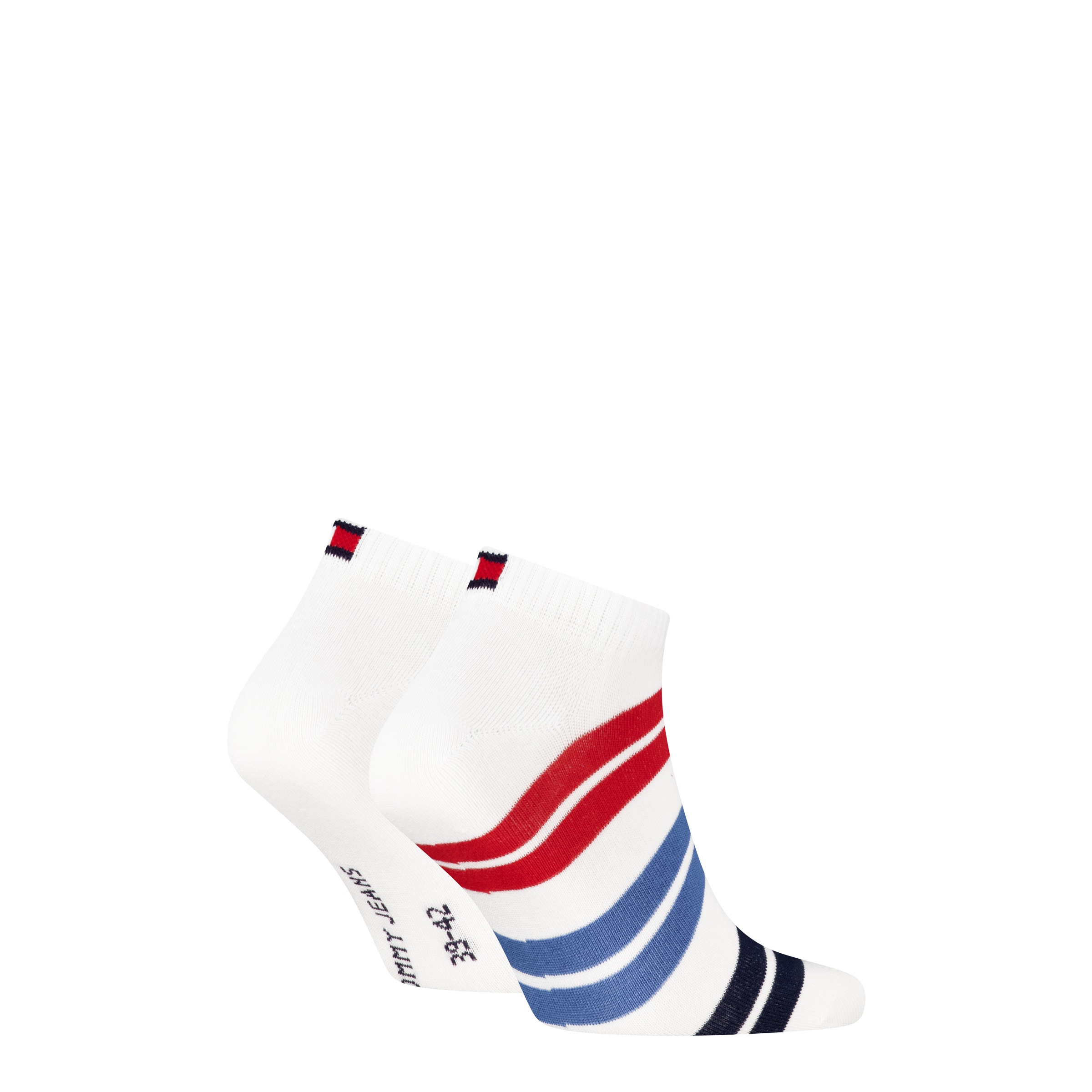 Tommy Hilfiger Sneakersocken »TH UNI TJ SNEAKER 2P FUSHION TOMMY« 2 Paar, 