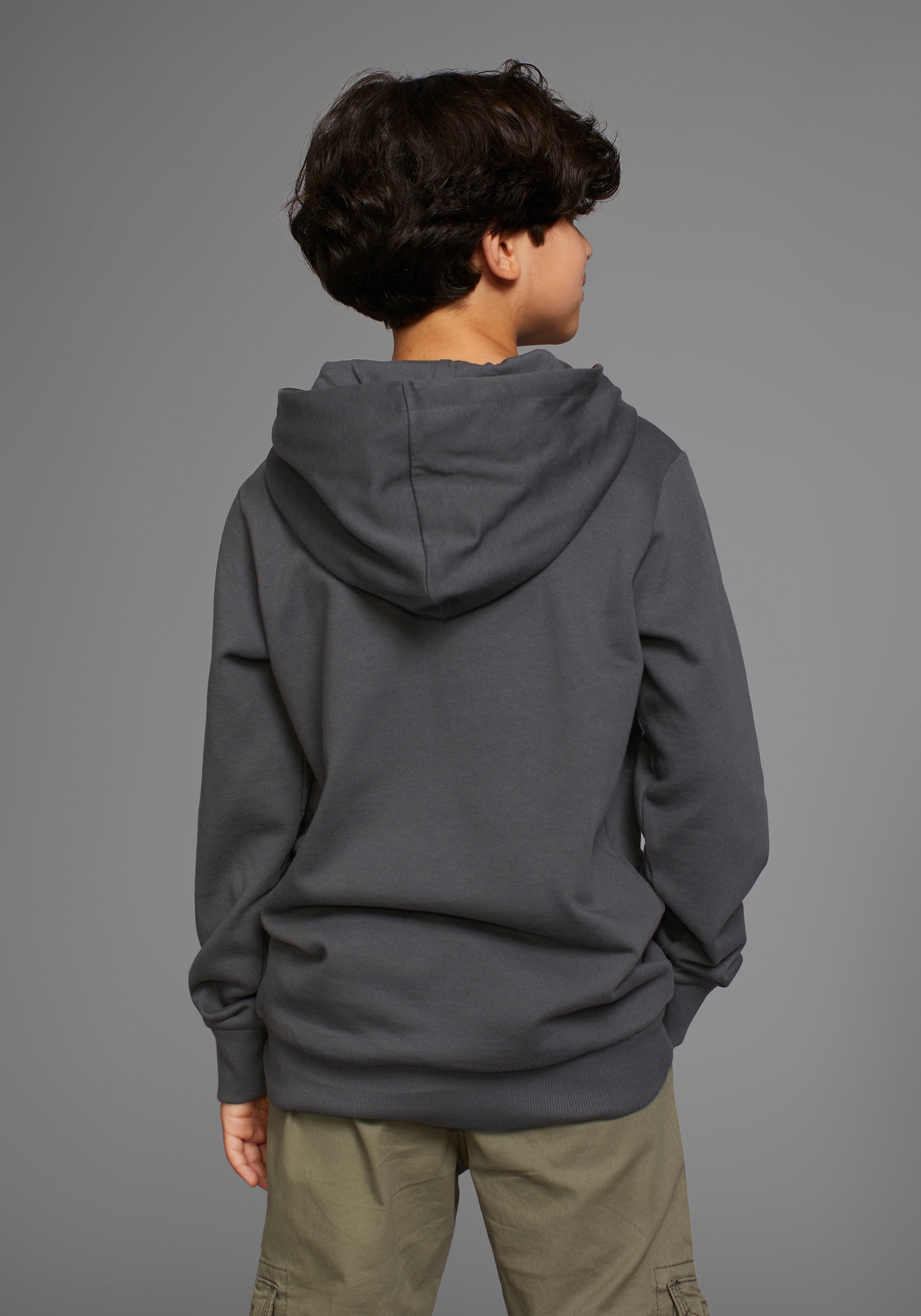 KIDSWORLD Kapuzensweatshirt »GECKO - Print«, , cooles Tiermotiv
