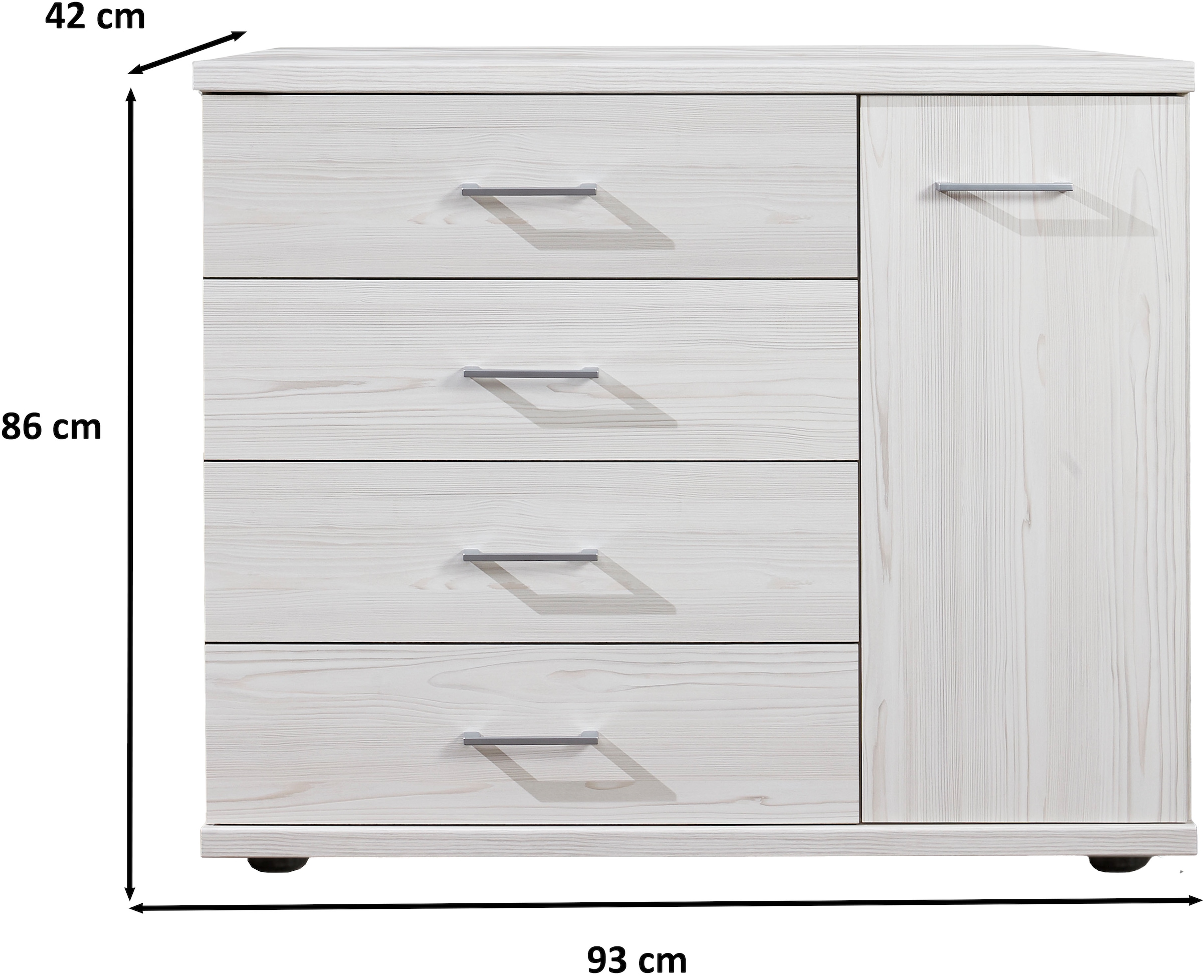 WIEMANN Kombikommode »Bern« vormontiert