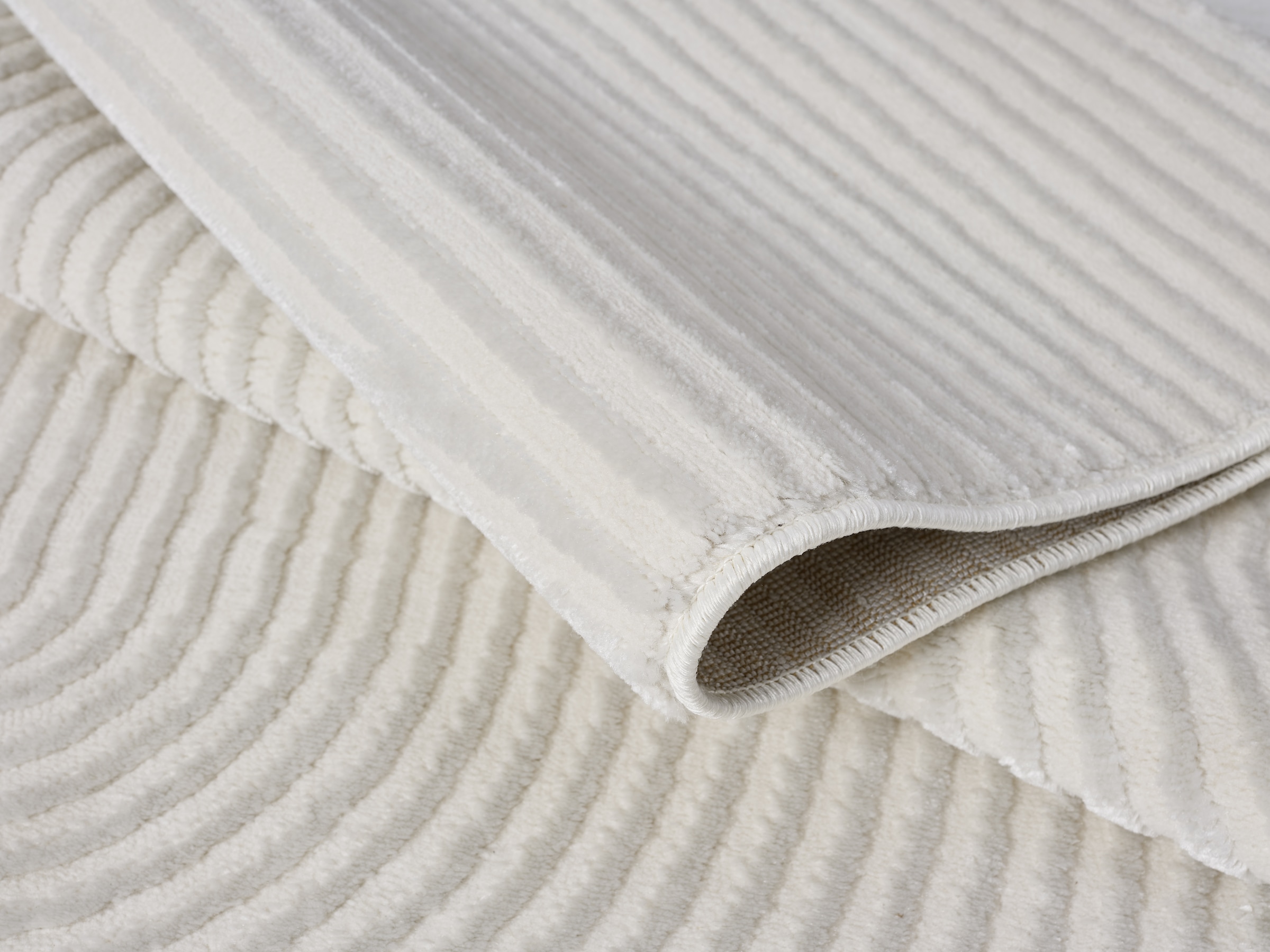 OTTO home Teppich »Bentori, Hoch-Tief-Struktur, Scandi« rechteckig 11 mm Höhe Modernes Design mit Boho-Charme, Wohnzimmer, Schlafzimmer