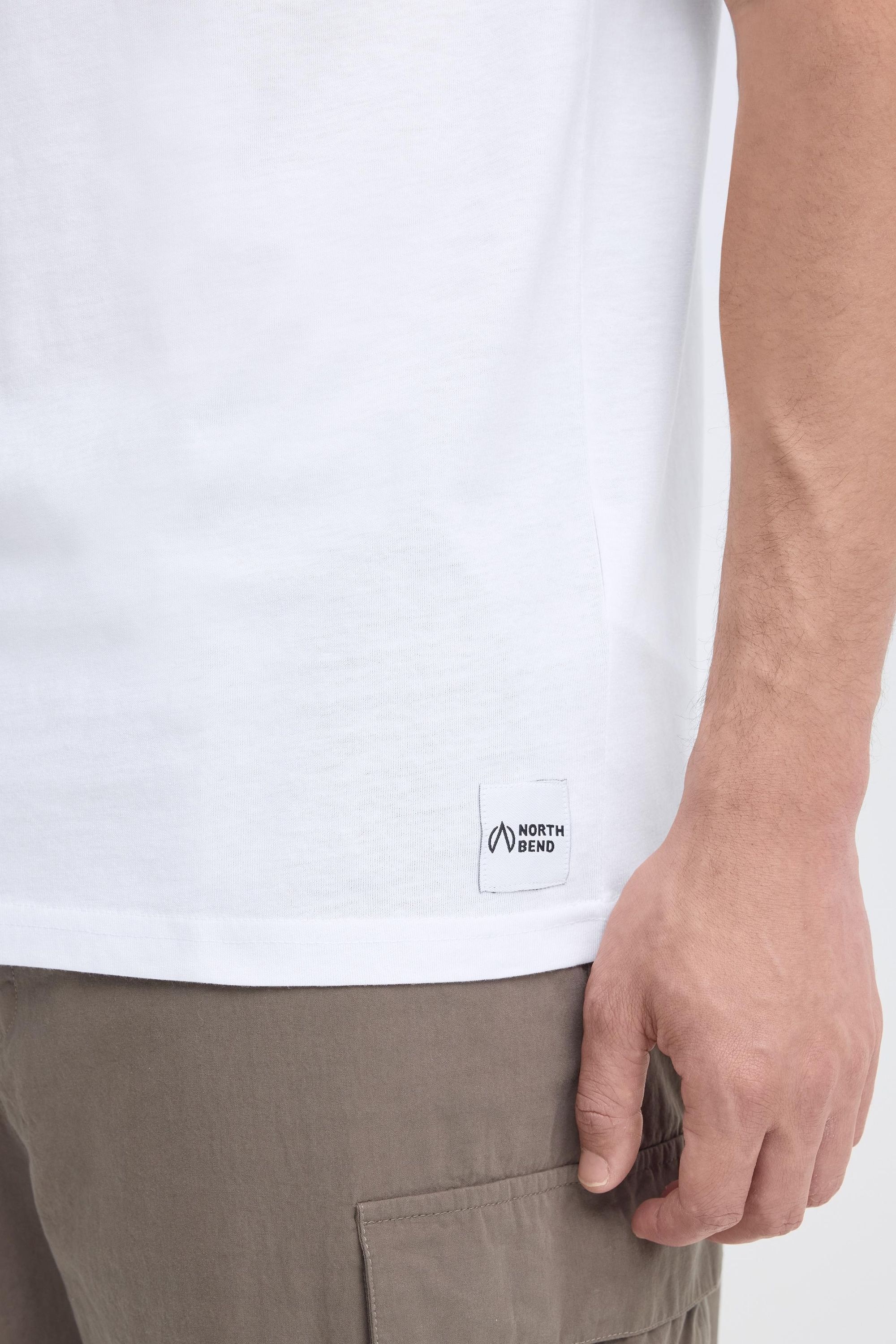 North Bend Rundhalsshirt »Rundhalsshirt NBKunt«