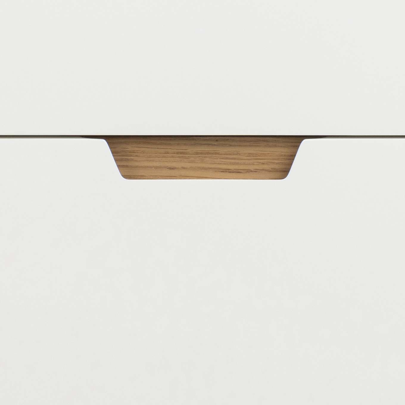 ACTONA GROUP Sideboard »Lowell« 3 Schubladen mit Dämpfung, nordischer Stil, Weiß, B: 80 cm