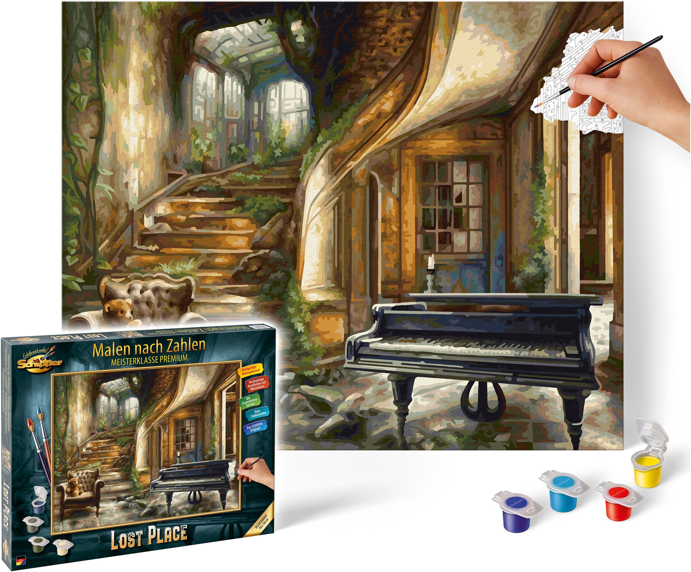 Schipper Malen nach Zahlen »Meisterklasse Premium - Lost Place« Made in Germany