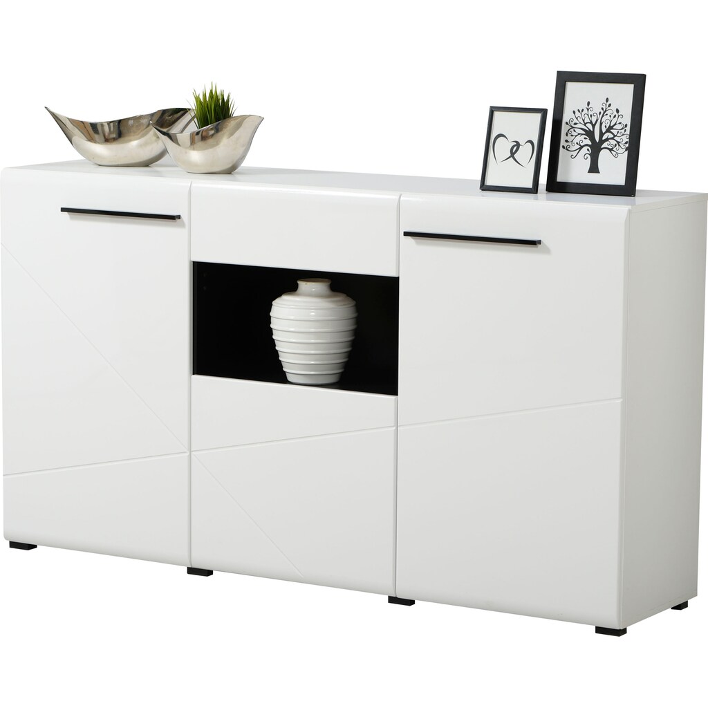 INOSIGN Sideboard »Trentino«, Briete ca. 173 cm, Soft-Close-Funktion, Hochglanzfronten